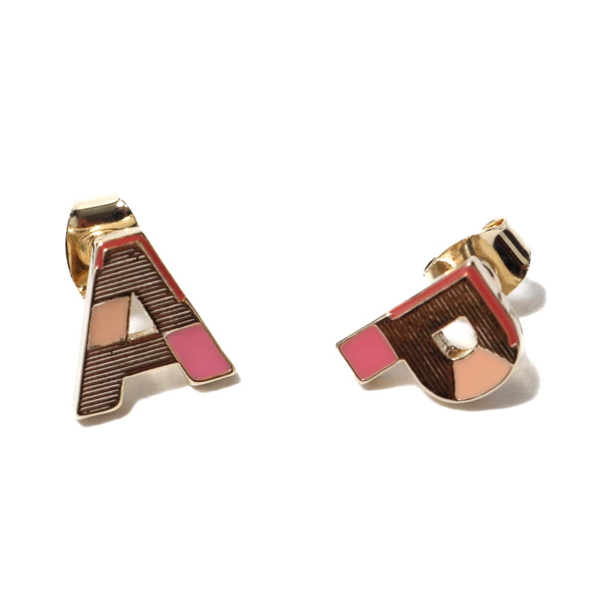 atmos pink アルファベット ピアス TX PINKのメイン画像