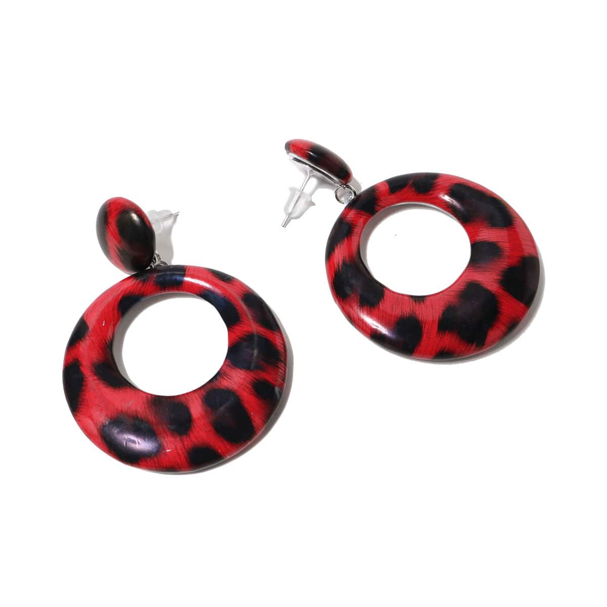 atmos pink アニマル サークル ピアス TX REDのメイン画像