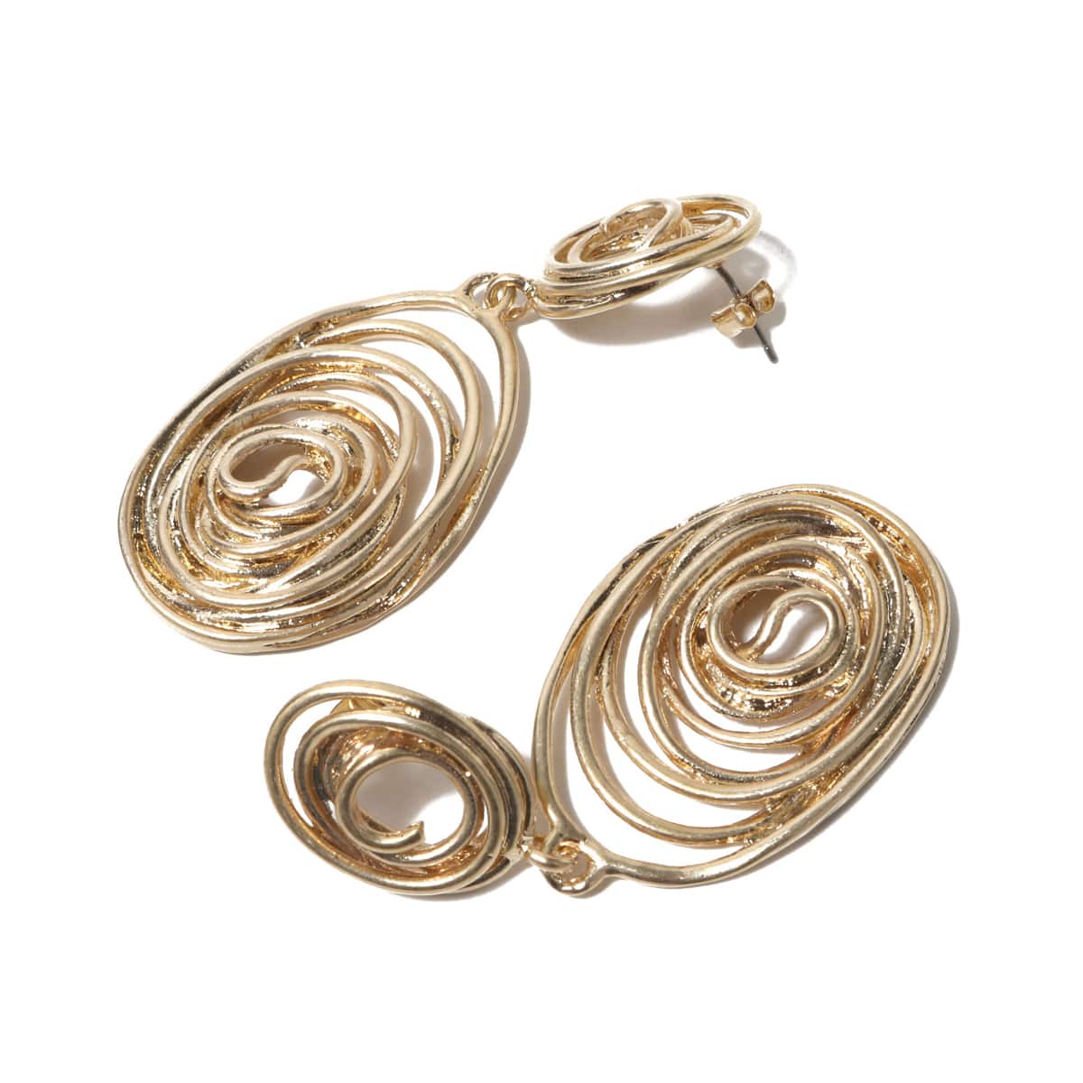 atmos pink うずまきピアス GOLDのメイン画像