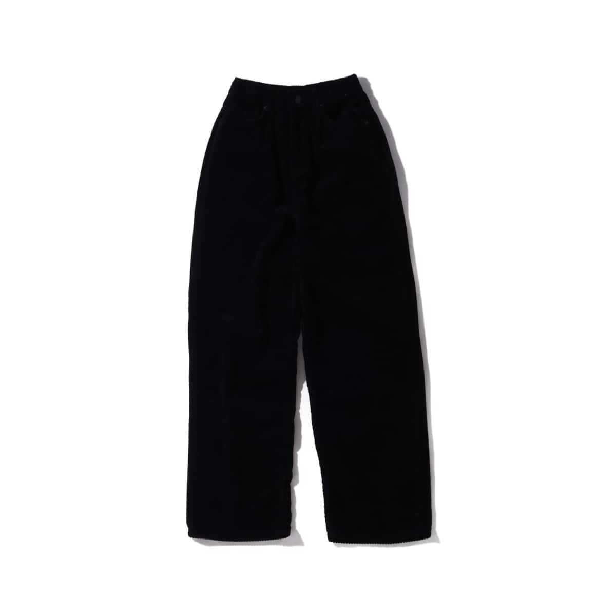 atmos pink コーディロイワイドPT TX BLKのメイン画像