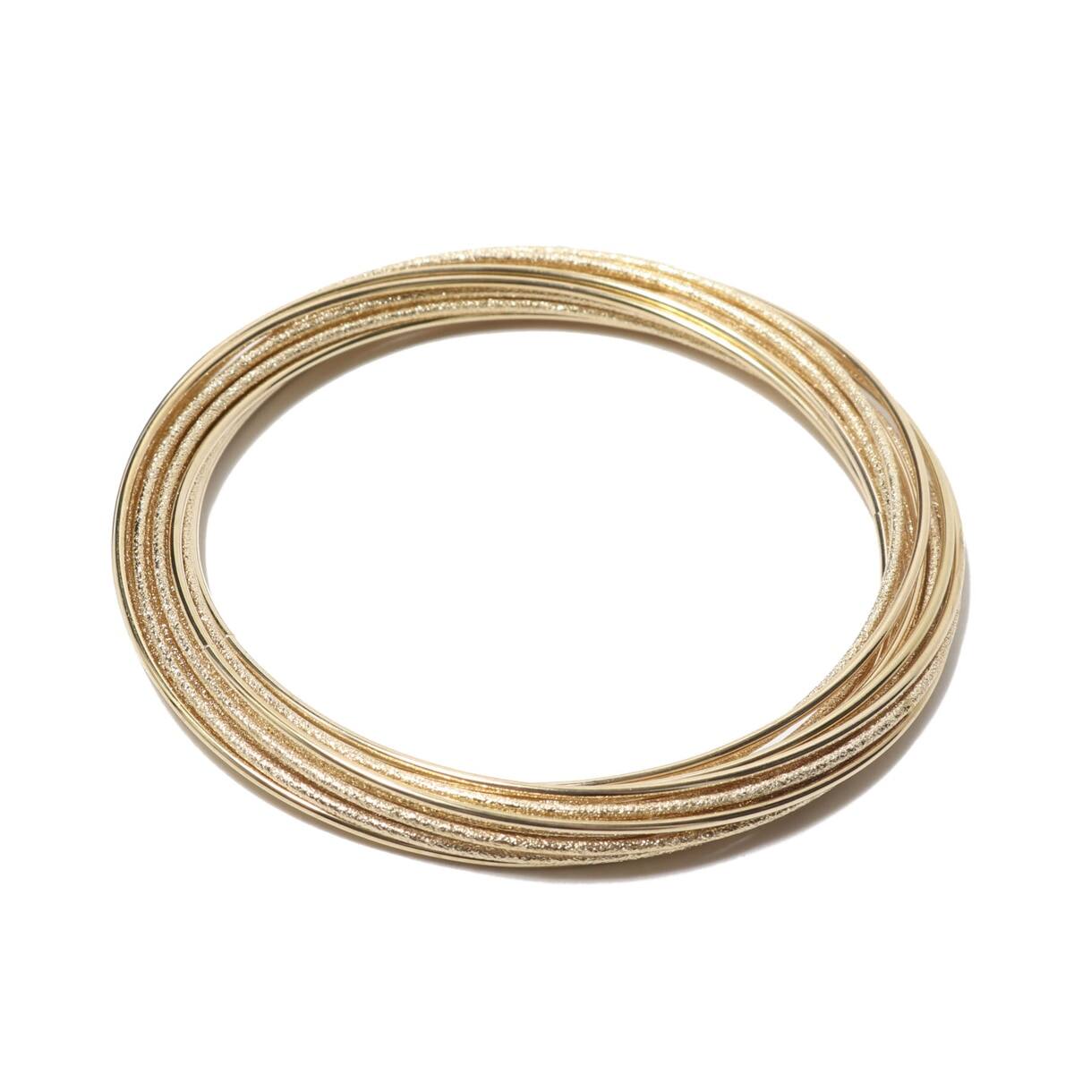 atmos pink 重ね付け ブレスレット GOLDのメイン画像