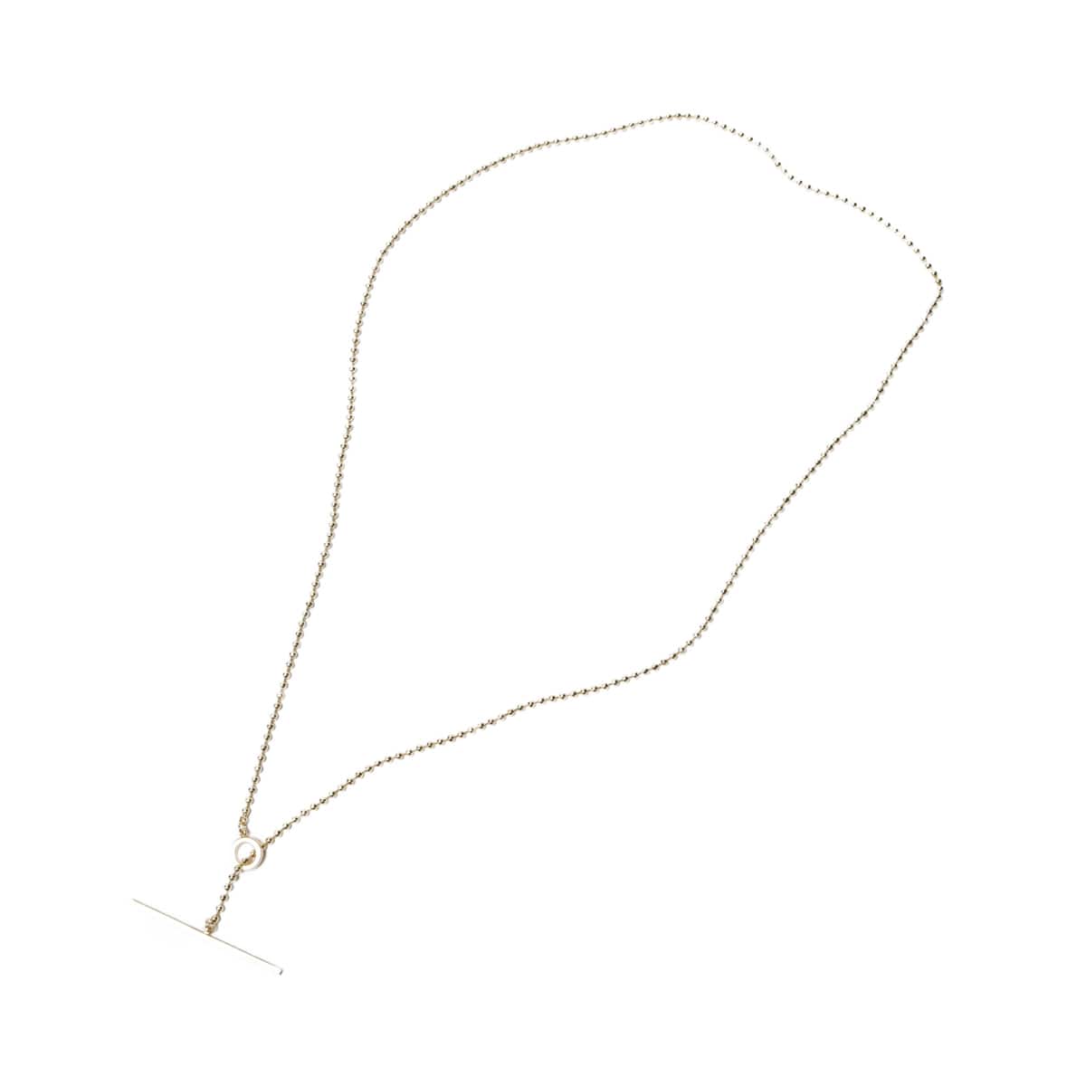 atmos pink ボールチェーン 2連 ネックレスTX GOLDのメイン画像