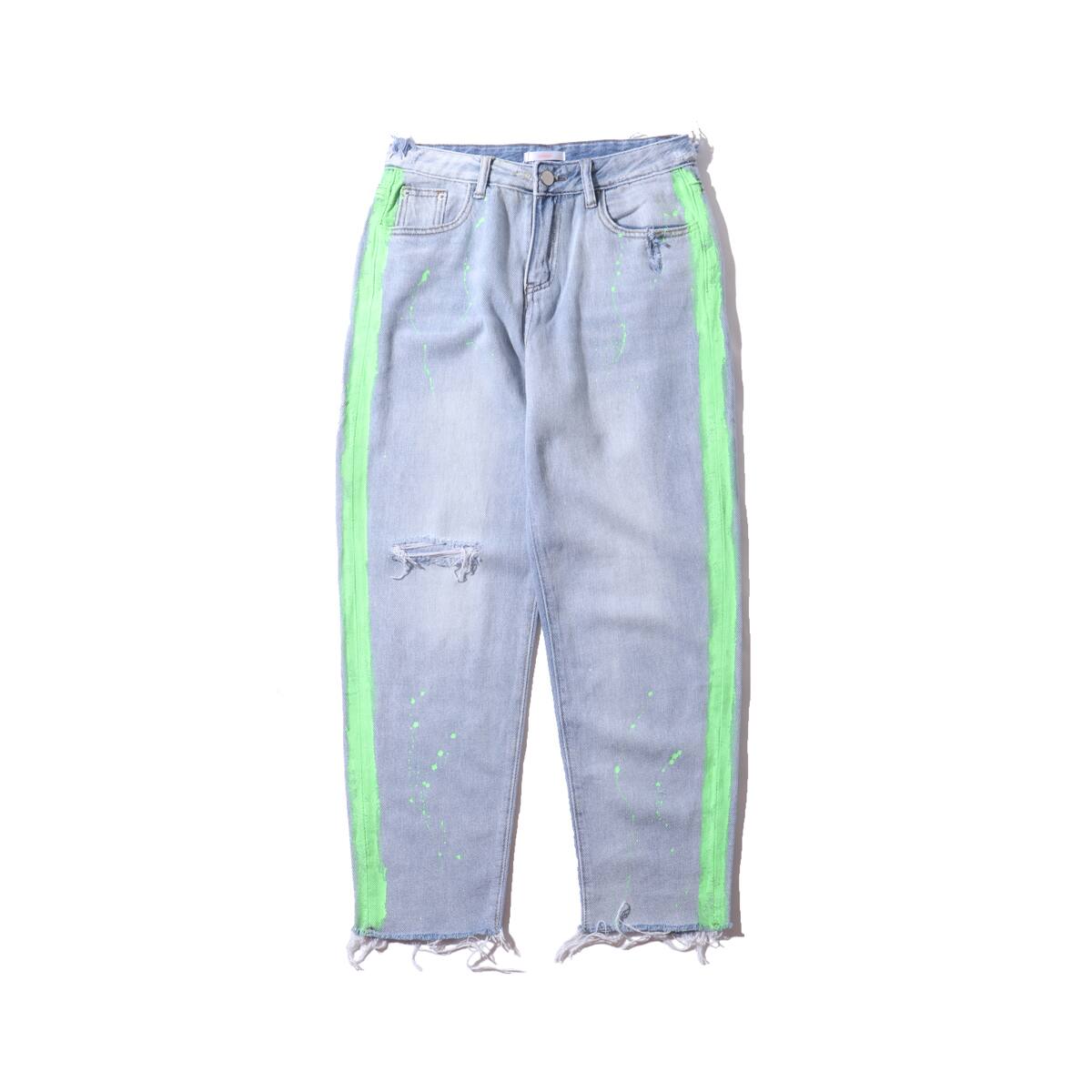 atmos pink カラーライン デニムパンツTX GREEN 19SU-I_photo_large
