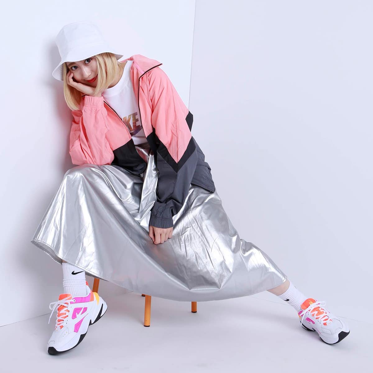atmos pink ã·ã£ã¤ãã¼ ã­ã³ã°ã¹ã«ã¼ã TX SILVER 19SP-I_photo_large