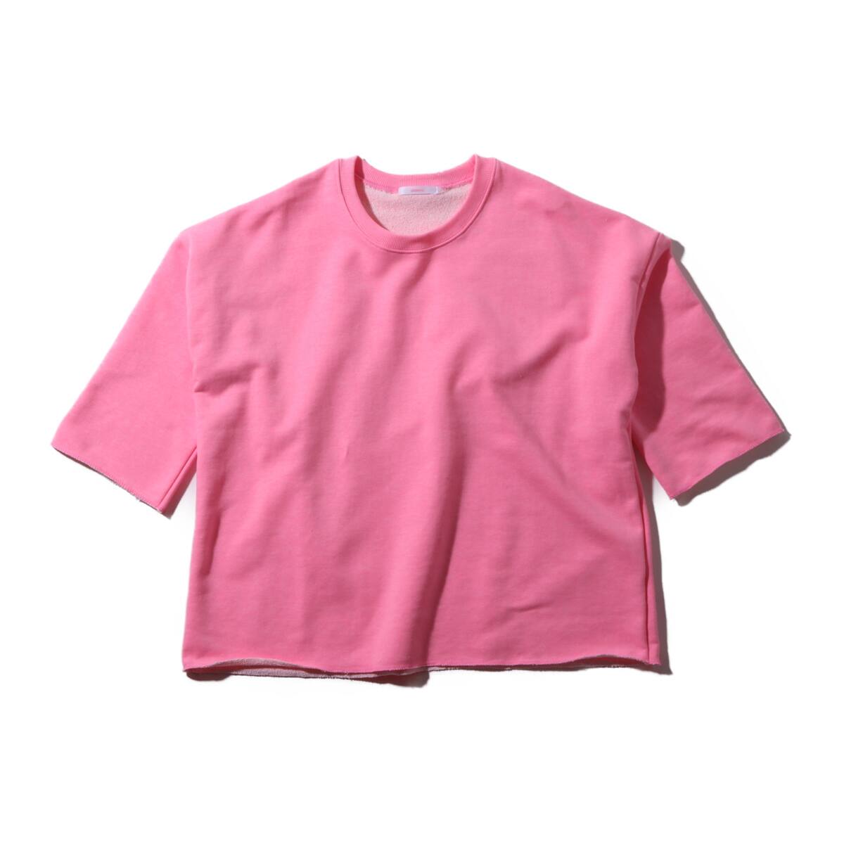 atmos pink ビックシルエット 七分袖 トレーナー TX PINKのメイン画像
