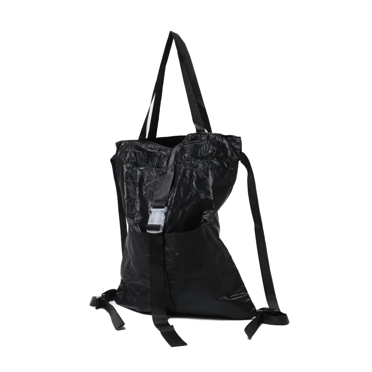atmos pink ナイロンナップサック BLACKのメイン画像
