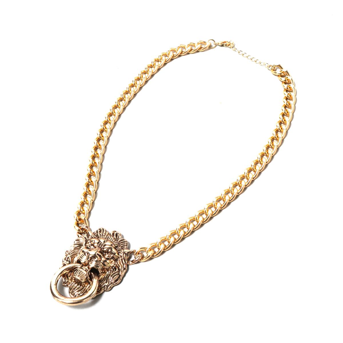 atmos pink ライオン チェーン ネックレス GOLD 20SP-I_photo_large
