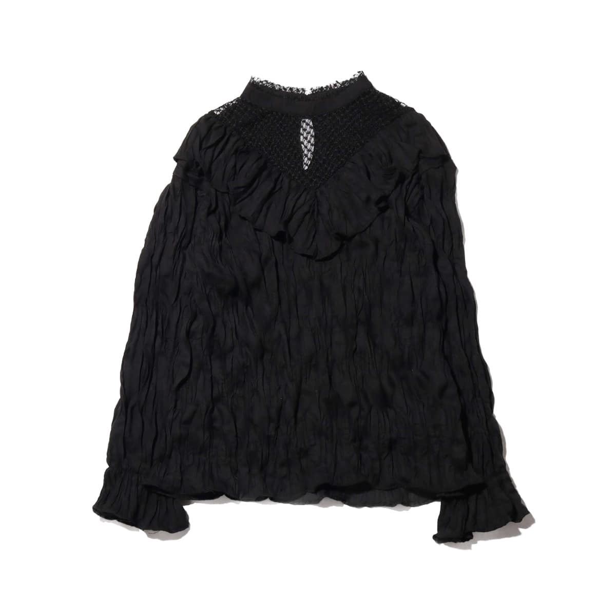atmos pink ネックレース ブラウス BLACKのメイン画像