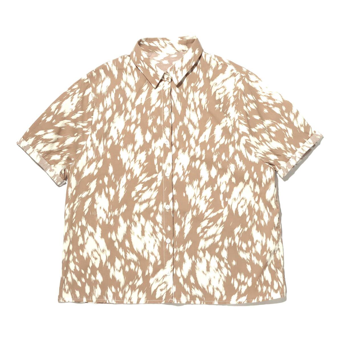 atmos pink ダルメシアン柄 シャツ BROWNのメイン画像