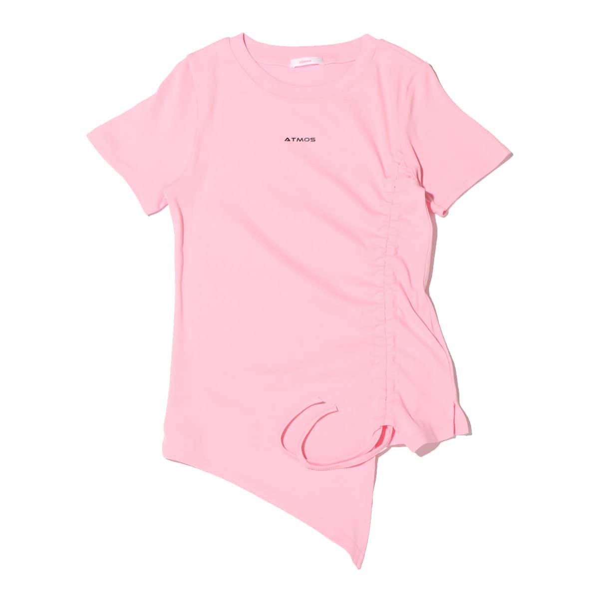 atmos pink サイド絞り ロゴトップス PINKのメイン画像