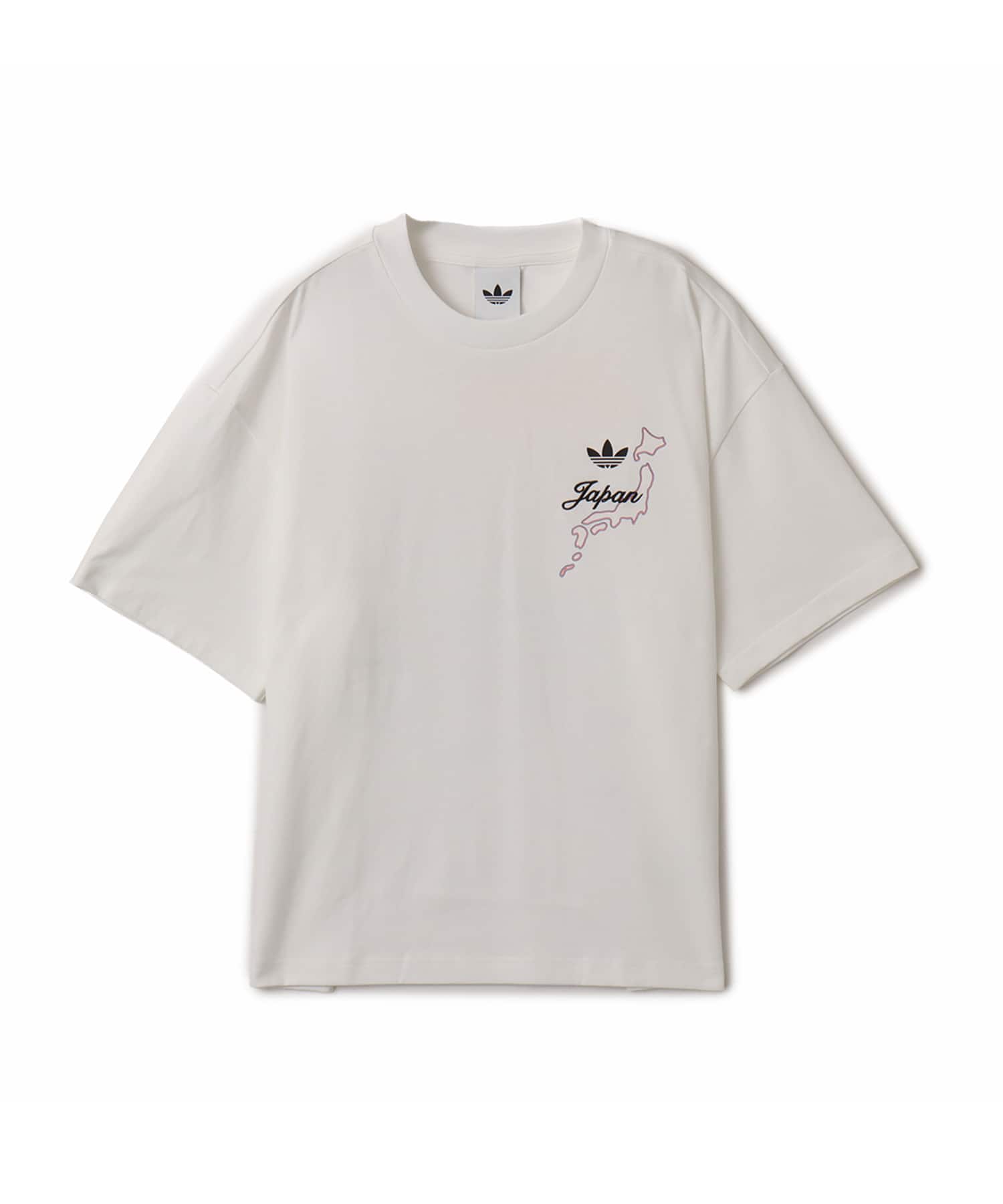 adidas JAPAN S/S TEE ホワイトのメイン画像