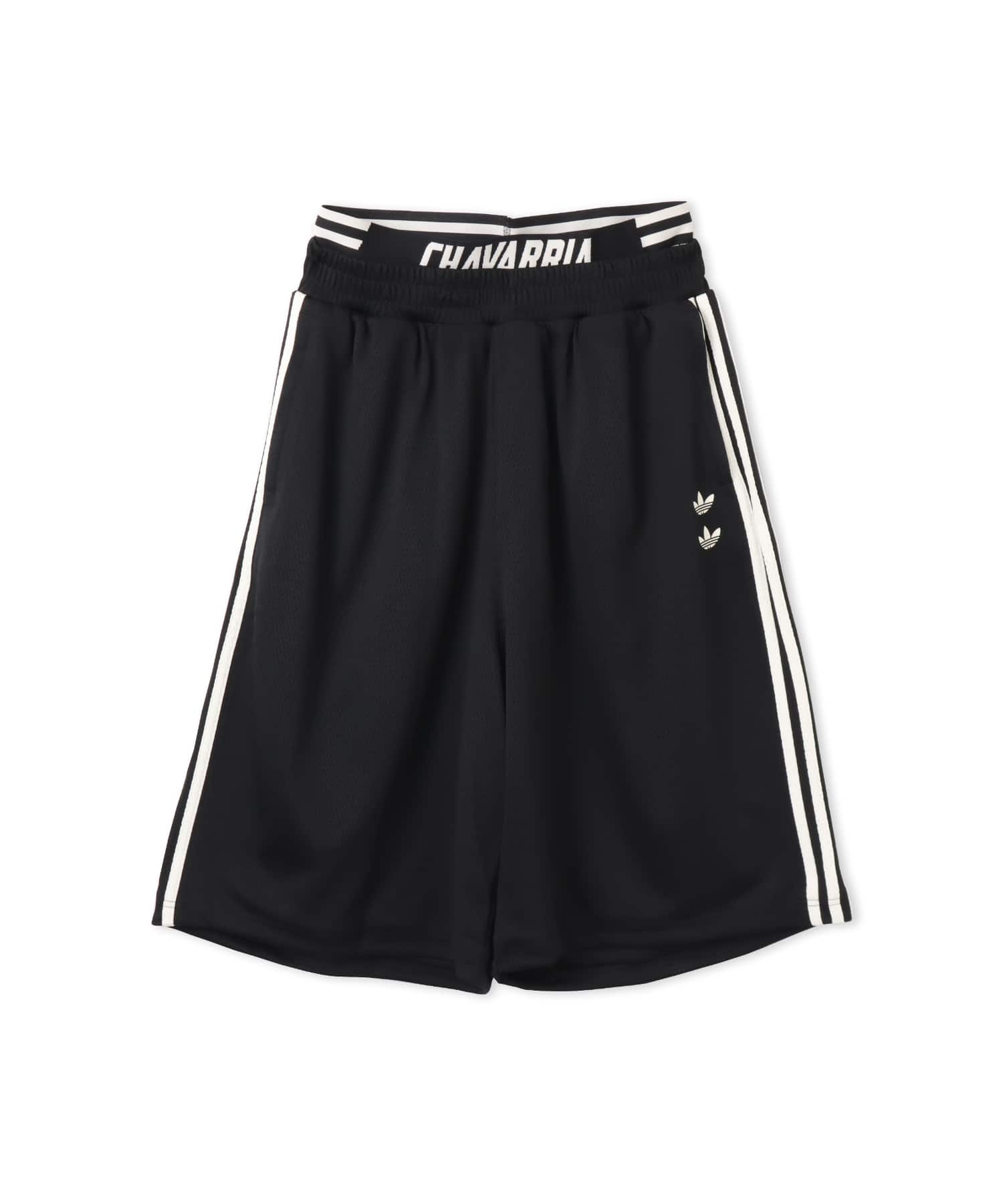 adidas CHAVARRIA MESH SHORT ブラックのメイン画像