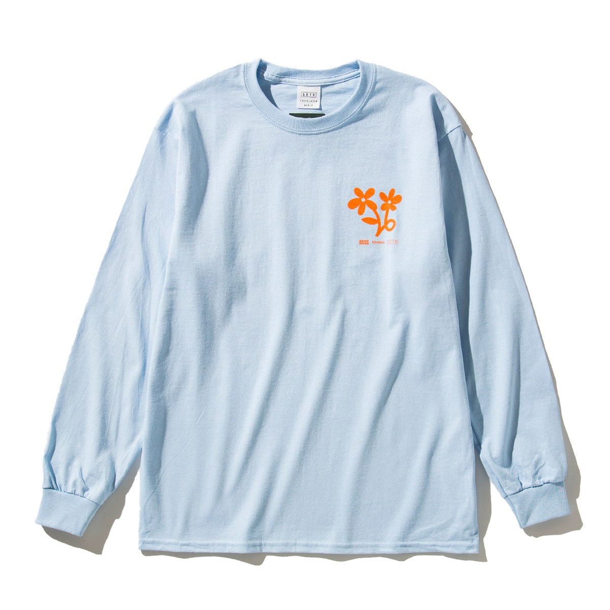 DRAKECEREAL x AKTR x Kinetics CACTUS L/S T-SHIRT BLUE 21SP-I