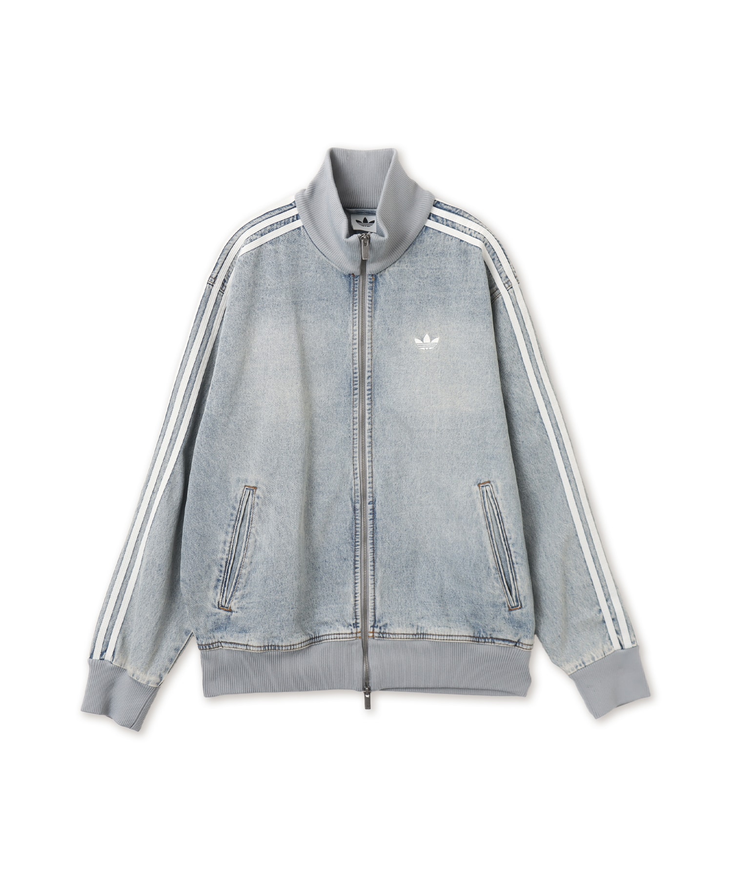 adidas DENIM FIREBIRD TRACK TOP ATMOS インディゴデニムのメイン画像
