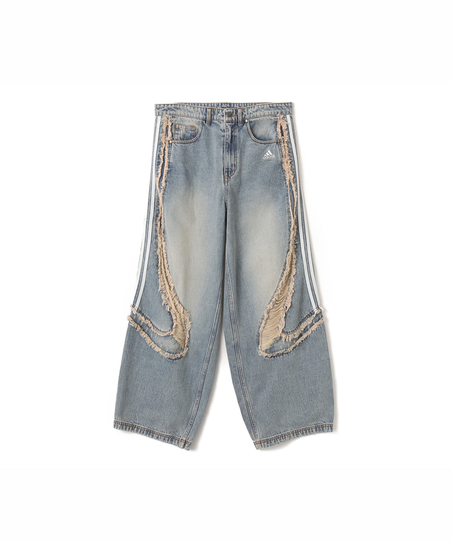 adidas TG WIDE DENIM PANTS インディゴデニムのメイン画像