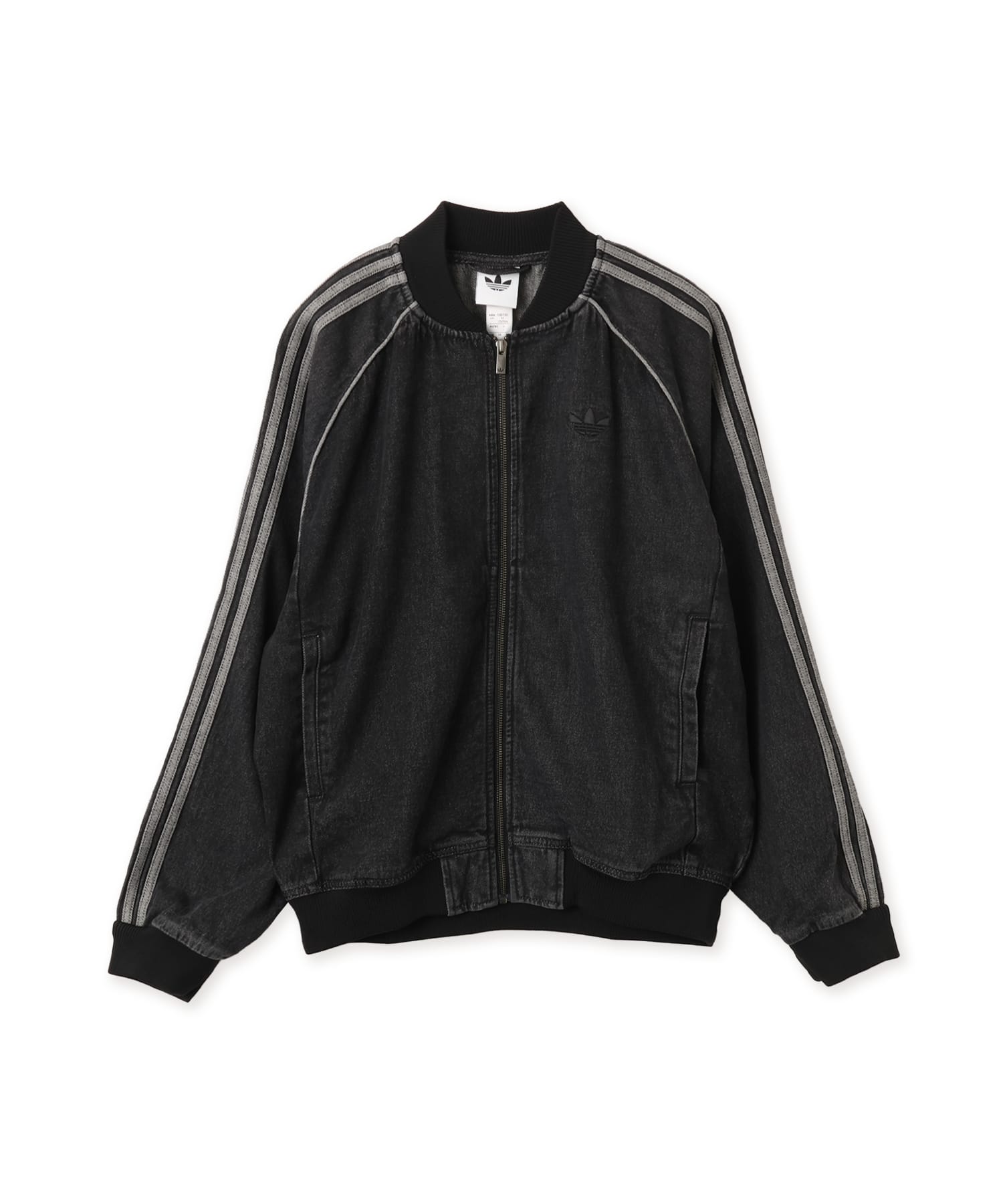 adidas SST ADICOLOR DENIM TRACKTOP トゥルーブラックデニムのメイン画像