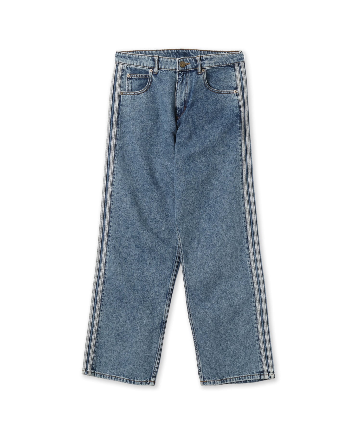 adidas FIREBIRD ADICOLOR DENIM PANTS LIGHT WASH ウォーンブルーデニムのメイン画像