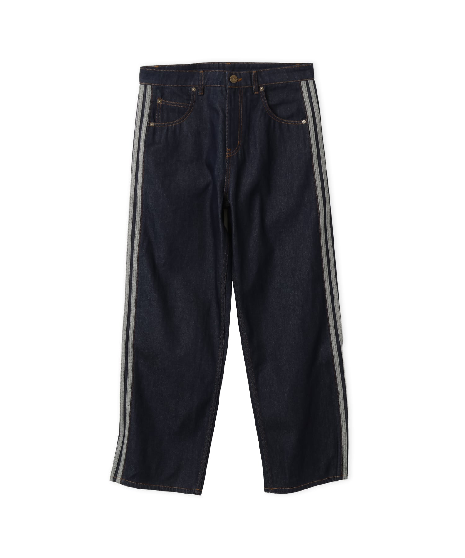 adidas FIREBIRD ADICOLOR RAW DENIM PANTS インディゴデニムのメイン画像