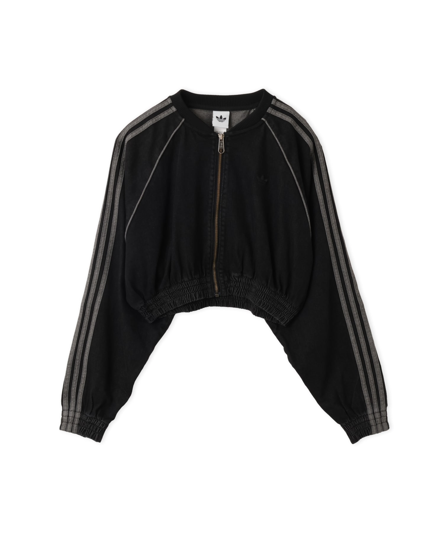 adidas DENIM SST TRACK TOP トゥルーブラックデニムのメイン画像