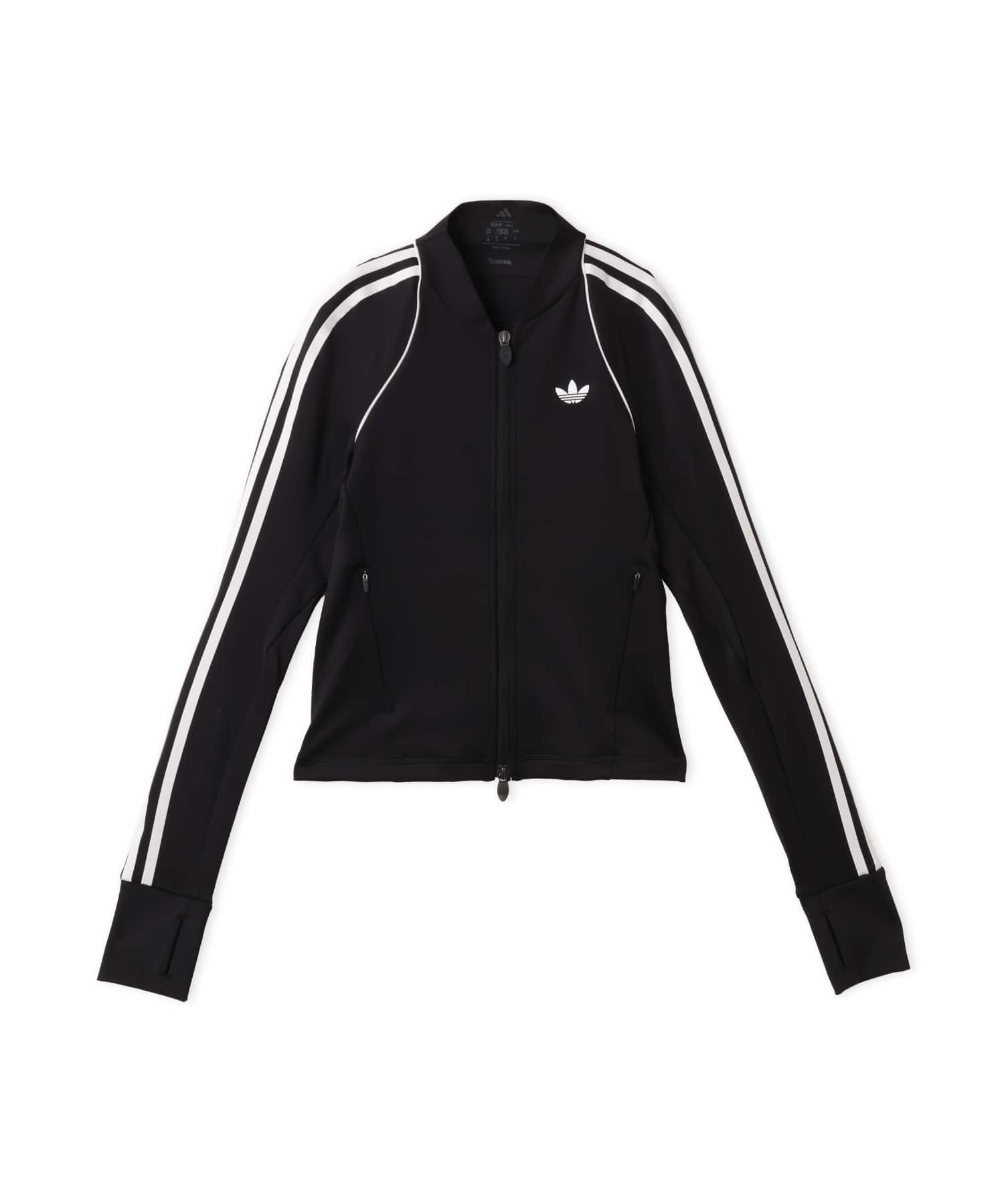 adidas OG SPORT SUPERSTAR MIDLAYER SHIRT ブラックのメイン画像
