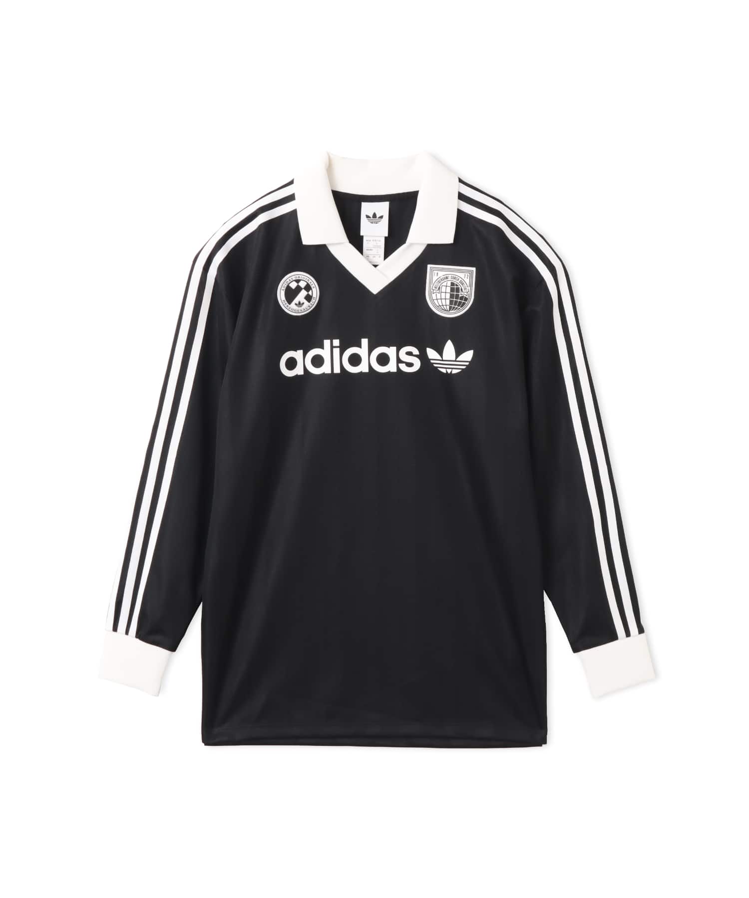 adidas SOCCER LS ブラックのメイン画像