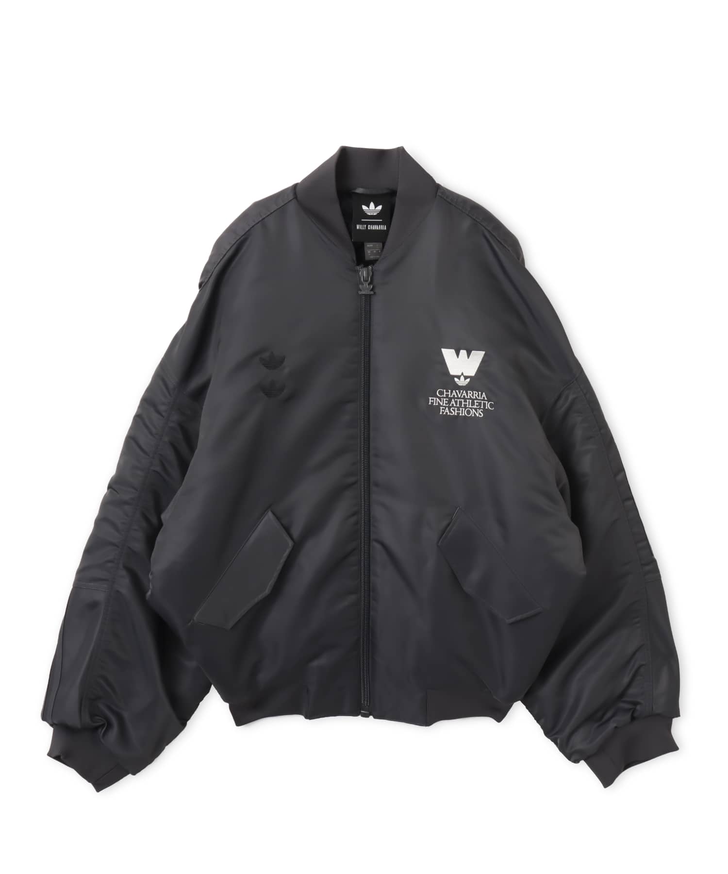 adidas CHAVARRIA BOMBER JACKET グレーシックスのメイン画像