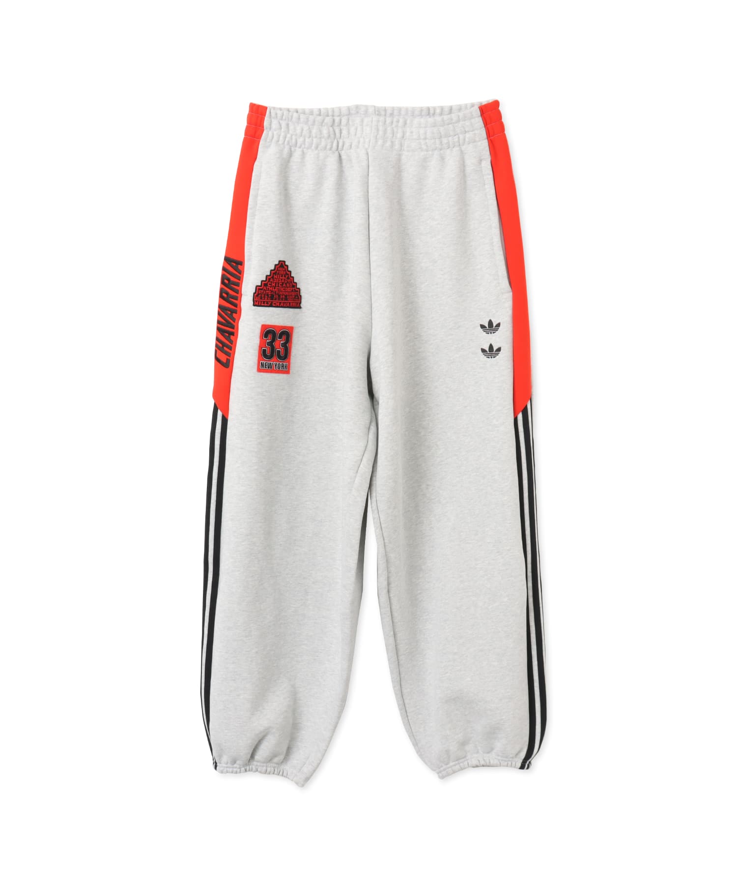 adidas CHAVARRIA NY SWEATPANT ライトグレーヘザーのメイン画像