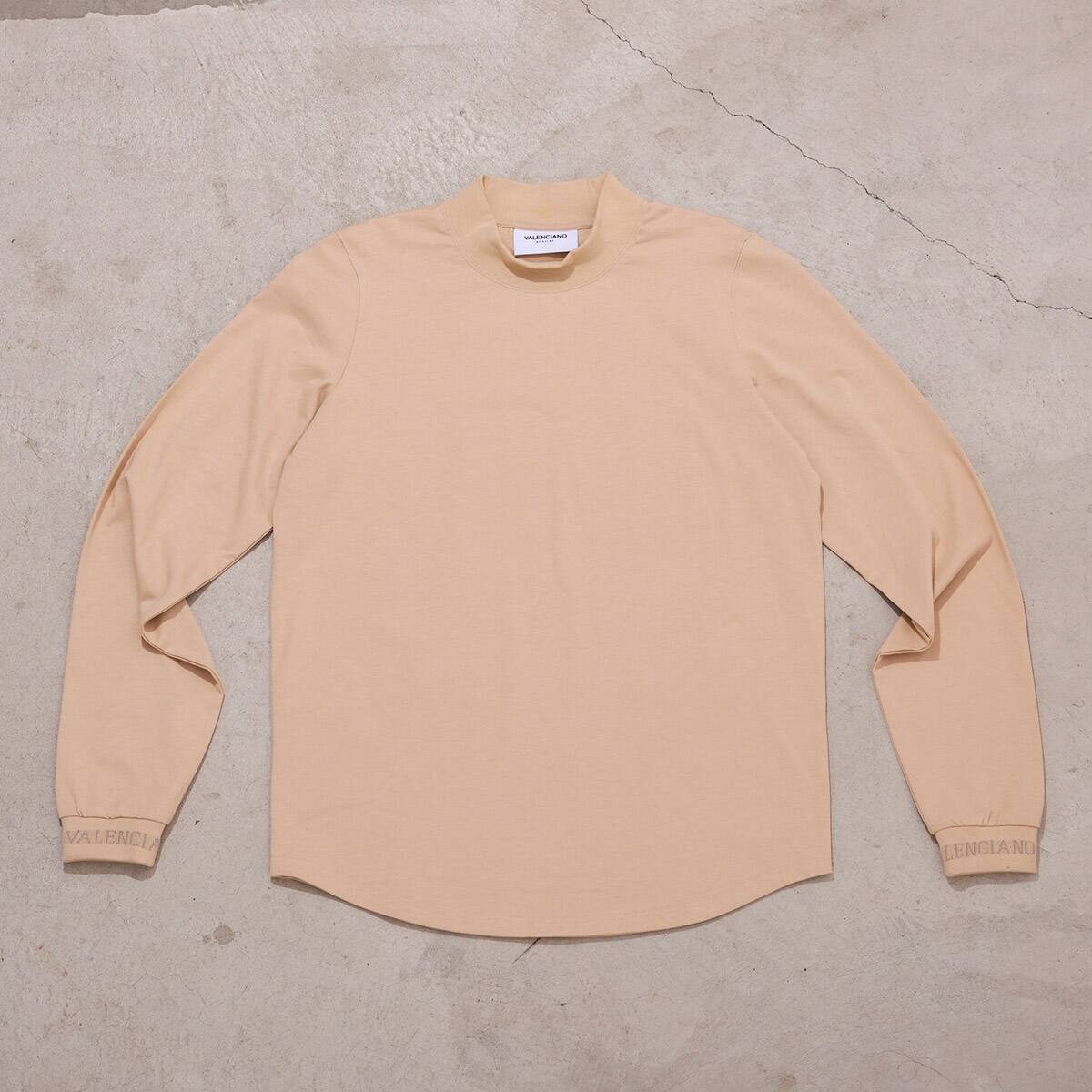 VALENCIANO HEAVY WEIGHT L/S CUTAND SEW BEIGE 21FA-I_photo_large