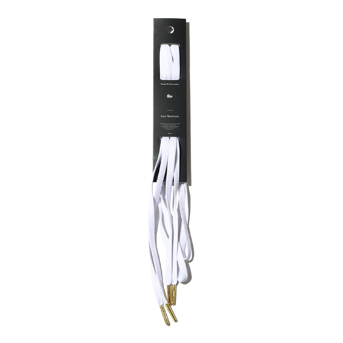 KicksWrap Easy Shoelaces White 120cm WHITE 22HO-Iのメイン画像