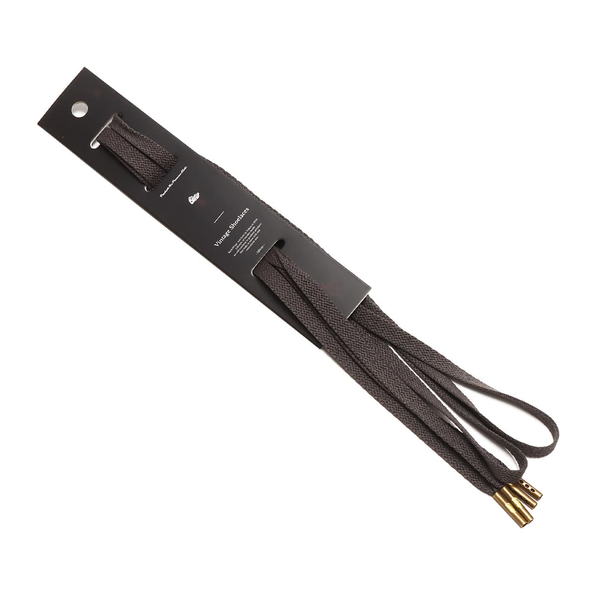 KicksWrap Vintage Shoelaces Shadow 120cm SHADOW 23SP-I