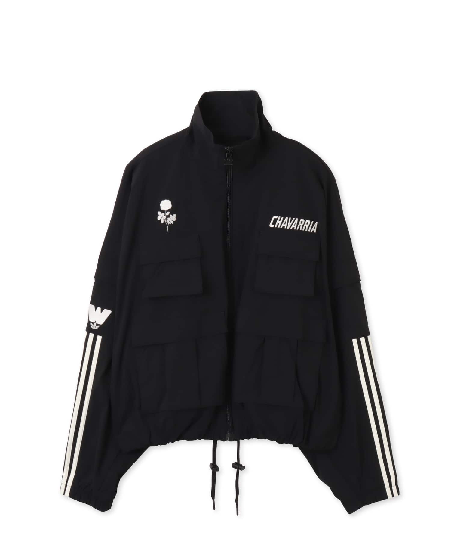 adidas CHAVARRIA CARGO TRACK TOPブラックのメイン画像