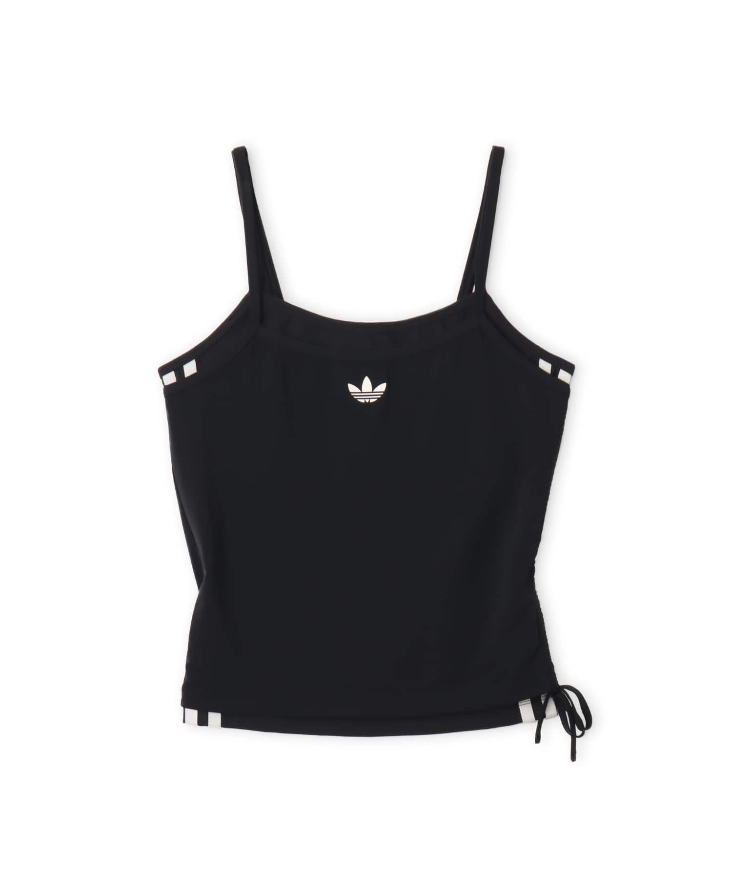 adidas DOUBLE LAYERED TANK TOP ブラック/ブラックのメイン画像