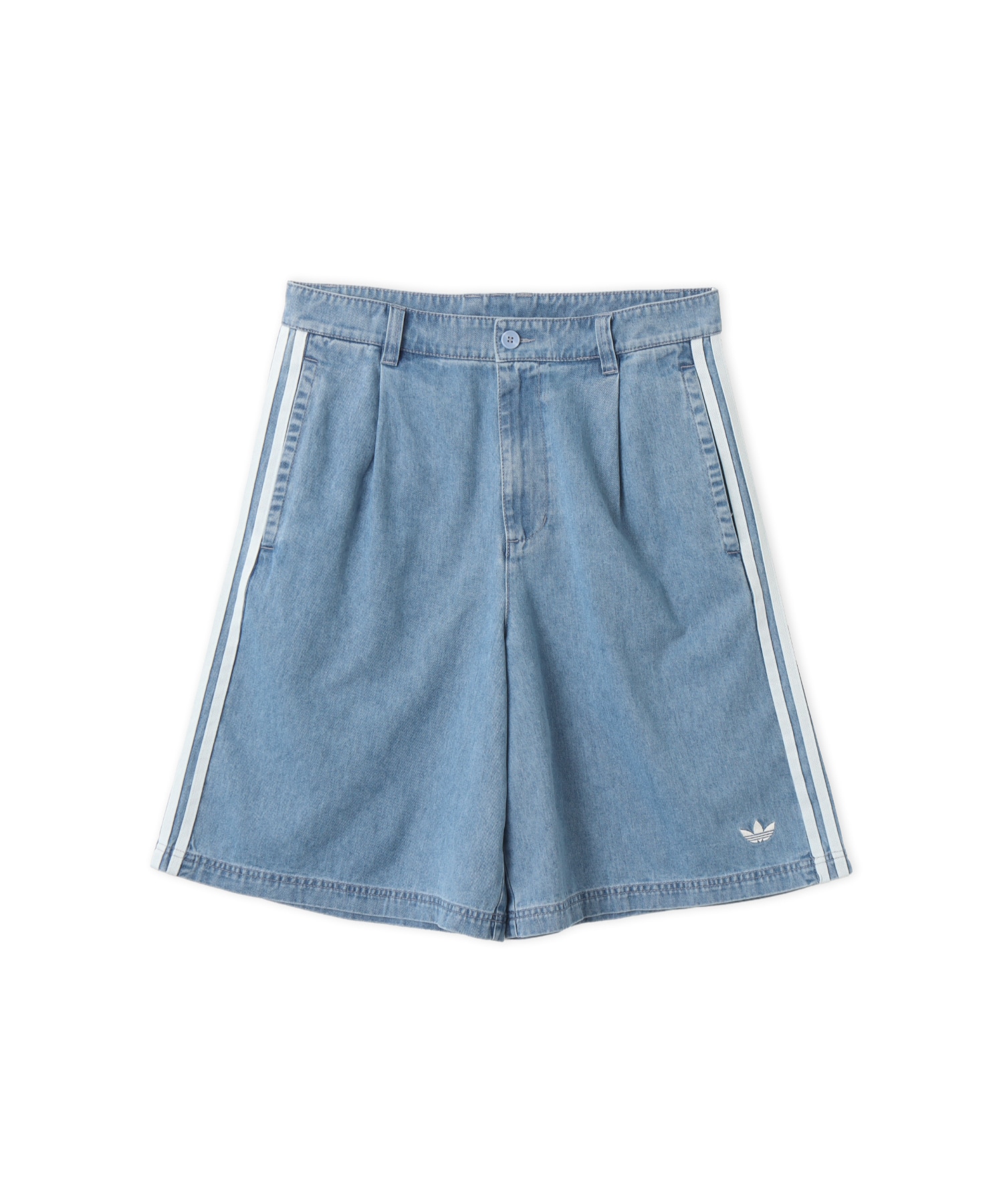 adidas DENIM SHORTS ライトブルーのメイン画像