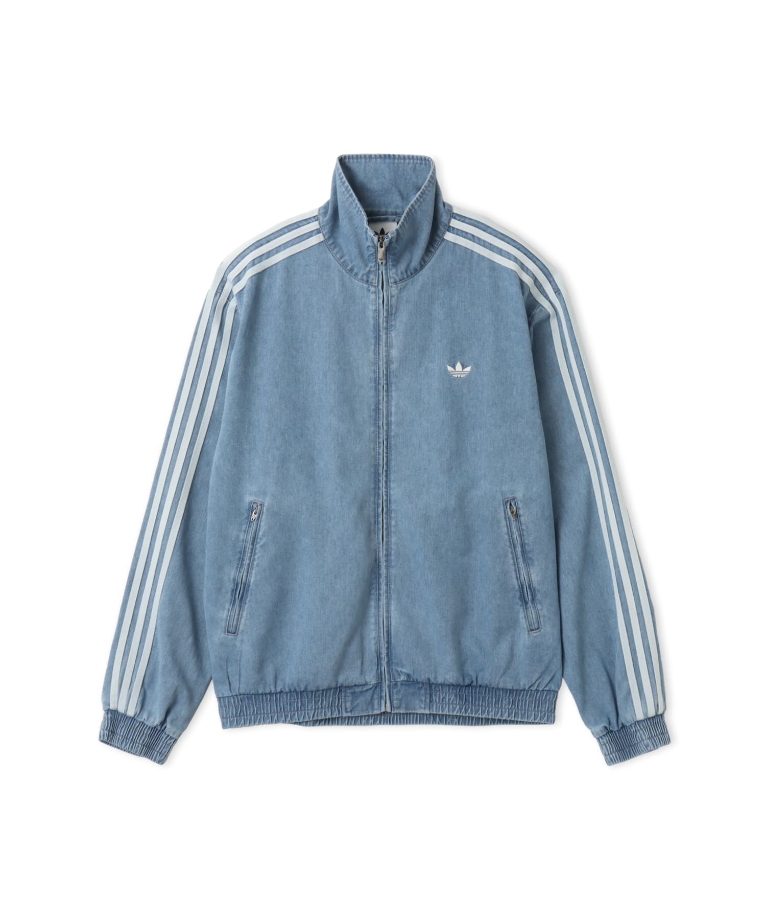 adidas DENIM FIREBIRD JACKET ライトブルーのメイン画像