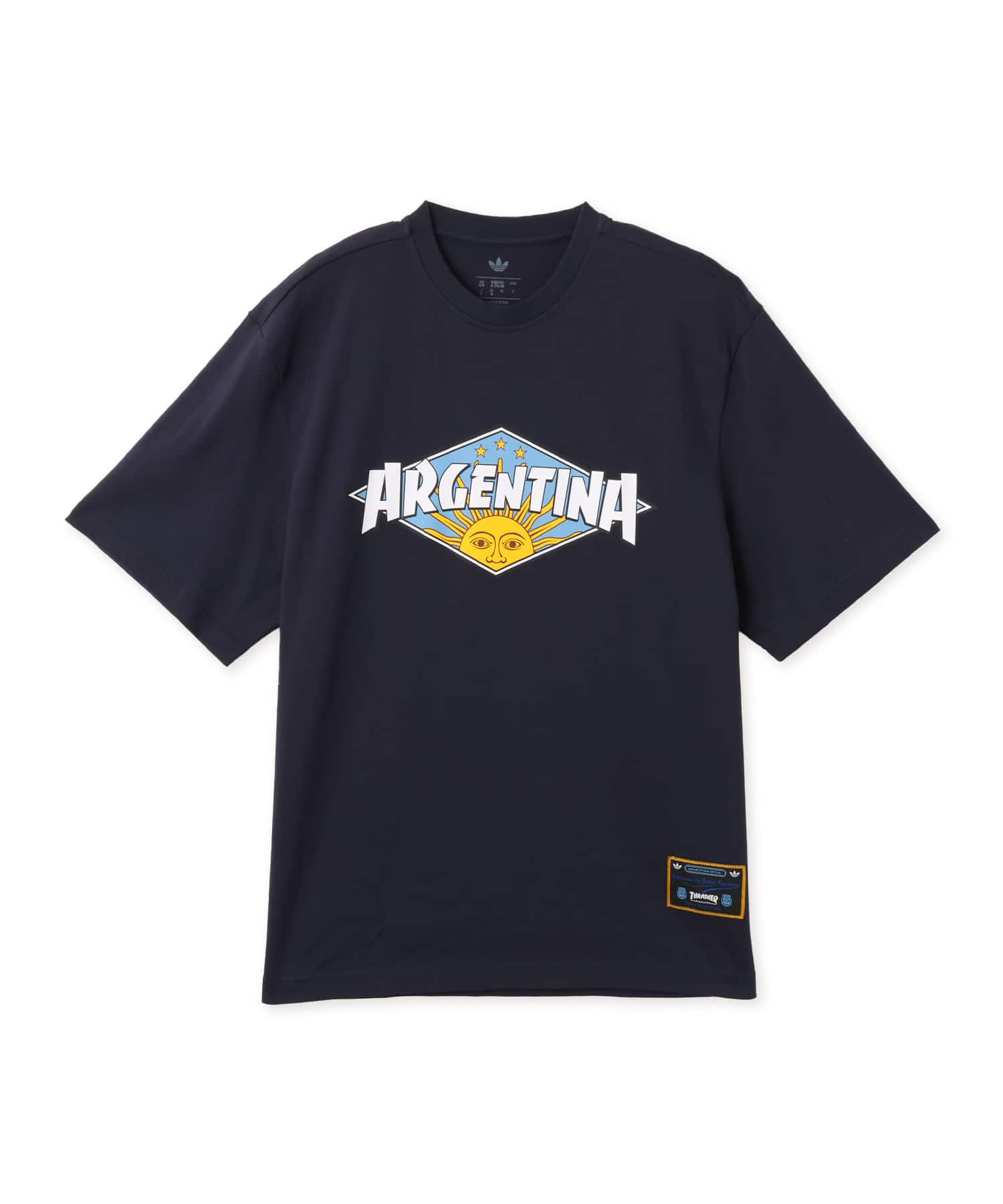 adidas THRASHER x AFA ARGENTINA TEE ナイトネイビーのメイン画像