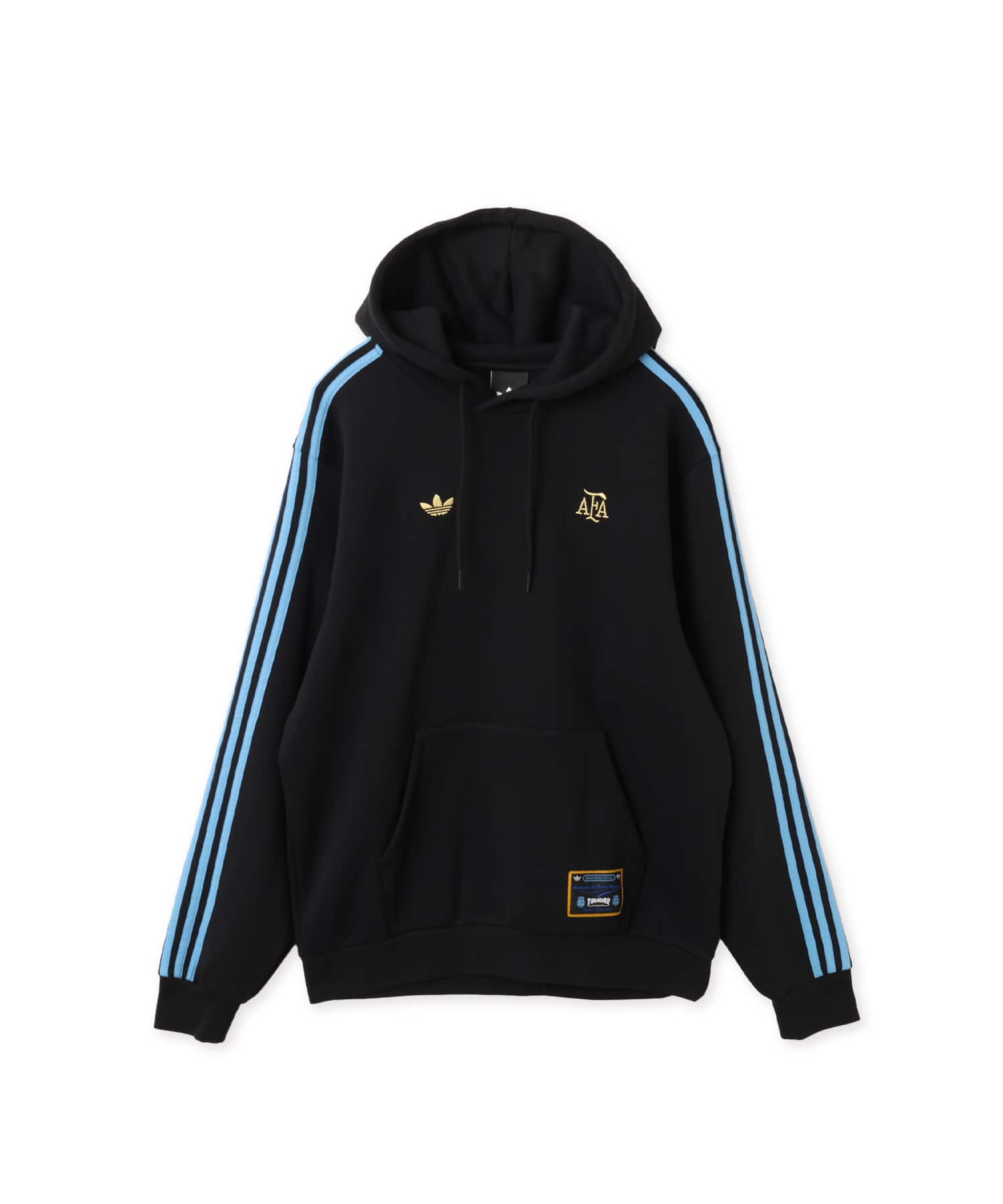 adidas THRASHER x AFA ARGENTINA HOODIE ブラックのメイン画像