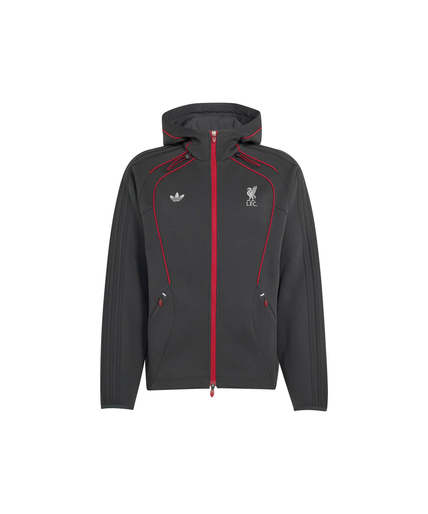 adidas LIVERPOOL FC SPACER TEAMGEIST 26 TRACKTOP カーボンのメイン画像