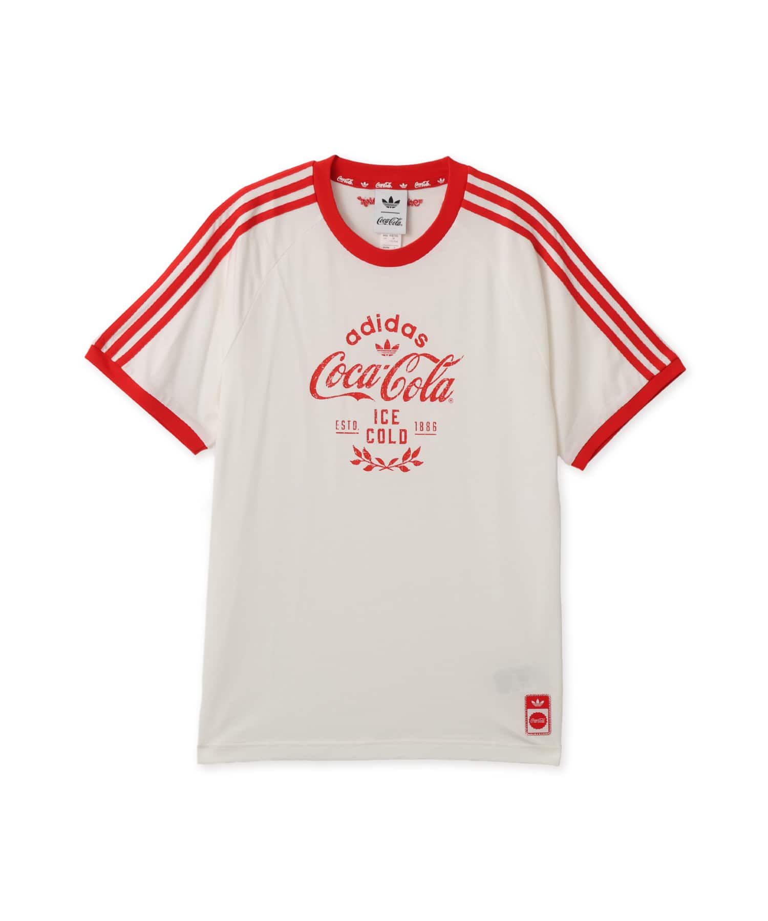 adidas COCA COLA CLASSIC SPORT CALI TEE ホワイトのメイン画像