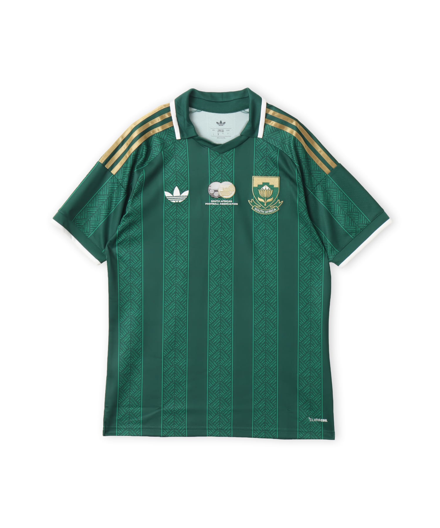 adidas 2026 南アフリカ代表 アウェイ レプリカ ユニフォーム チームダークグリーン/チームグリーンのメイン画像