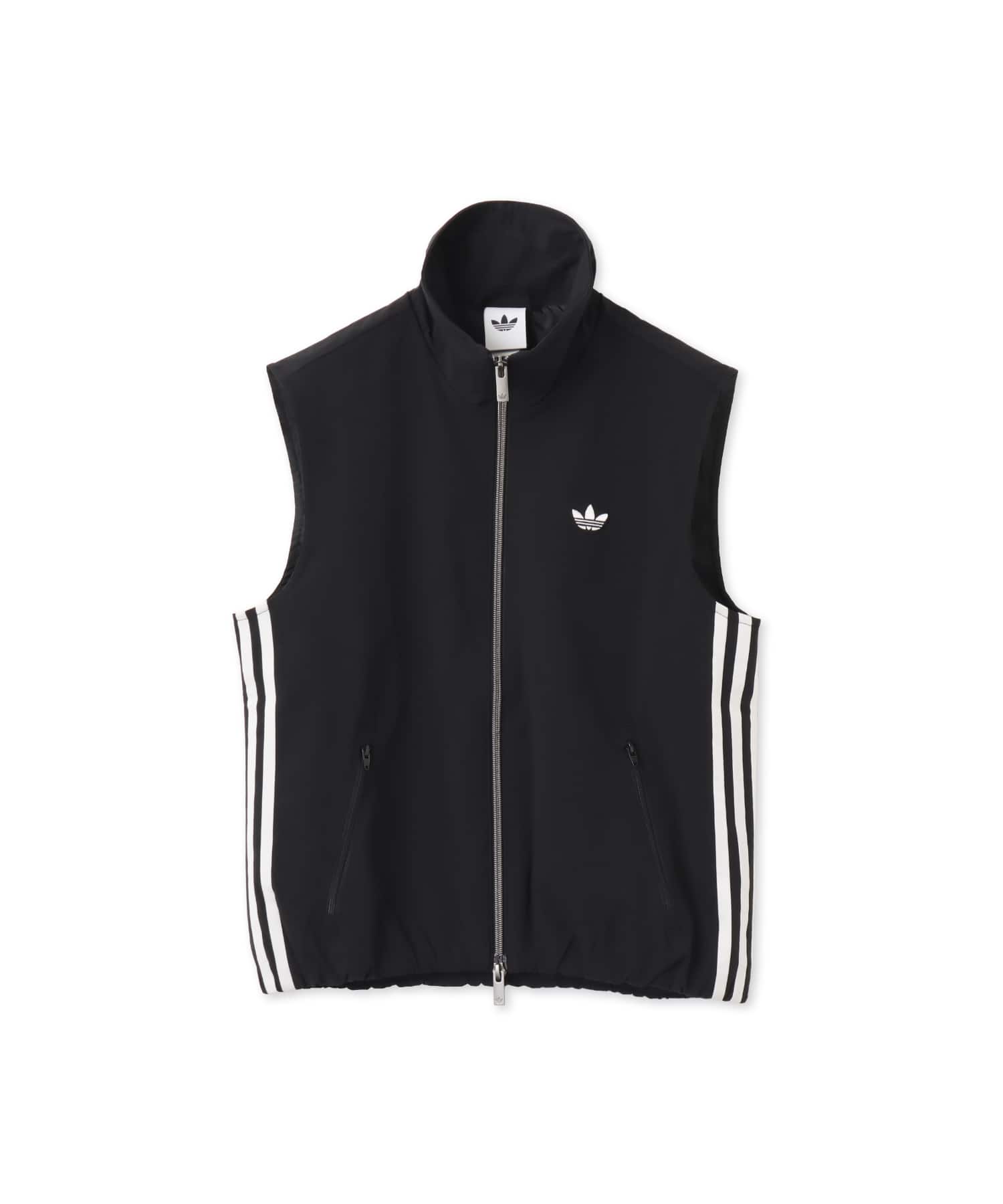 adidas ADILENIUM 5.0  SLEEVELESS TRACK TOP ブラックのメイン画像