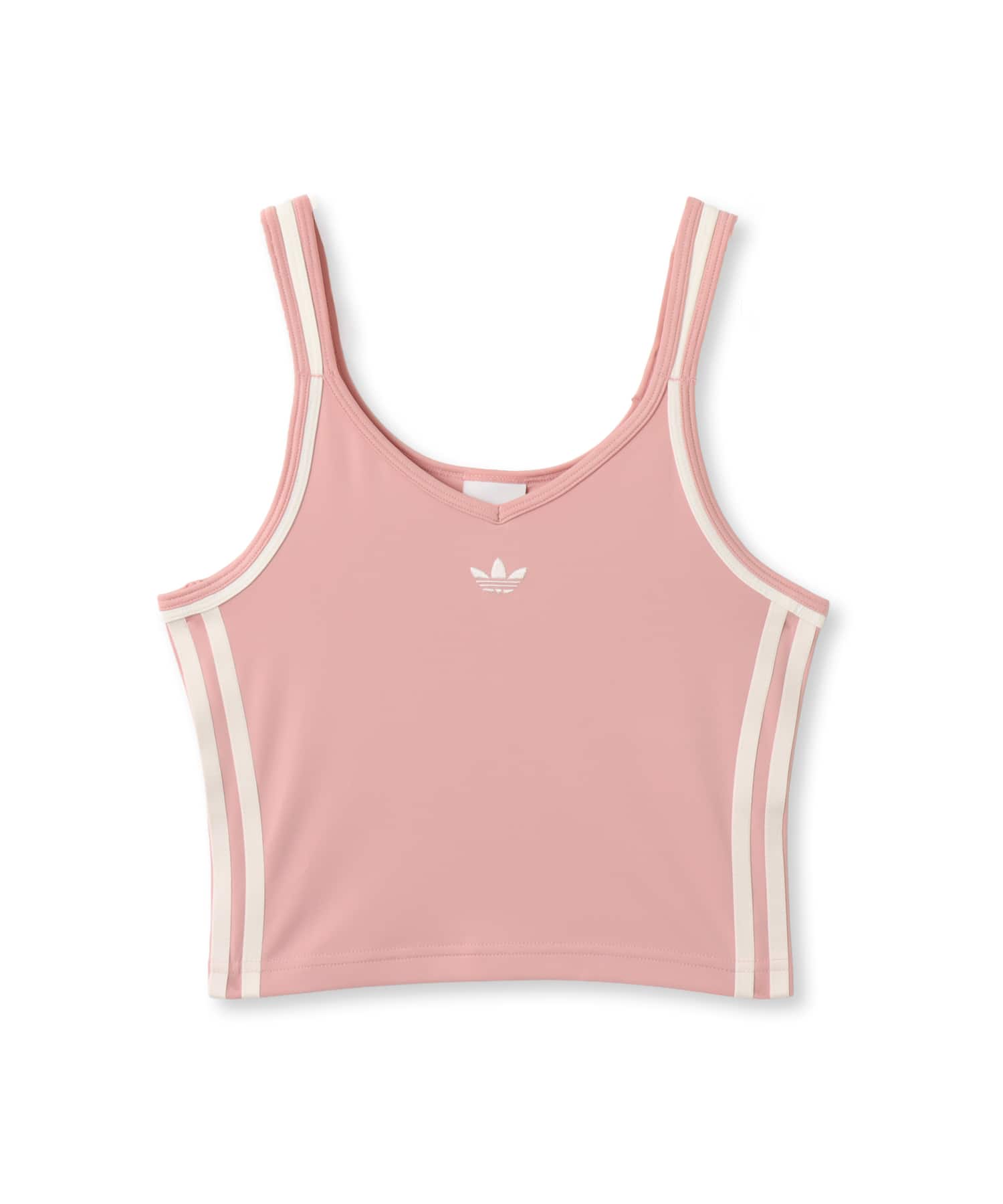 adidas SUMMER GLOW VINTAGE INSPIRED SLIM TANK TOP ワンダーモーブ/オフホワイトのメイン画像