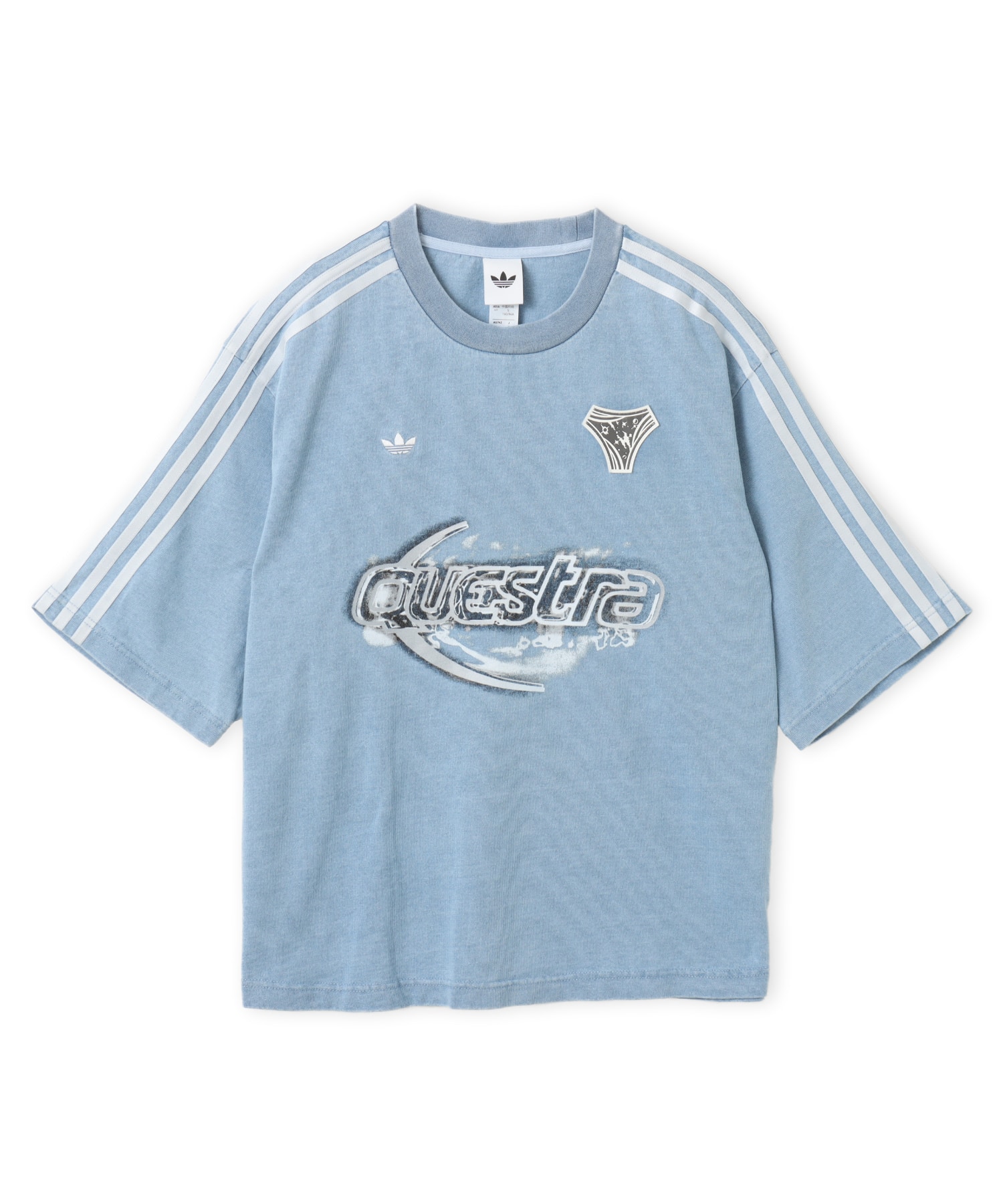 adidas ADILENIUM 5.0  DENIM TEE ライトブルーのメイン画像