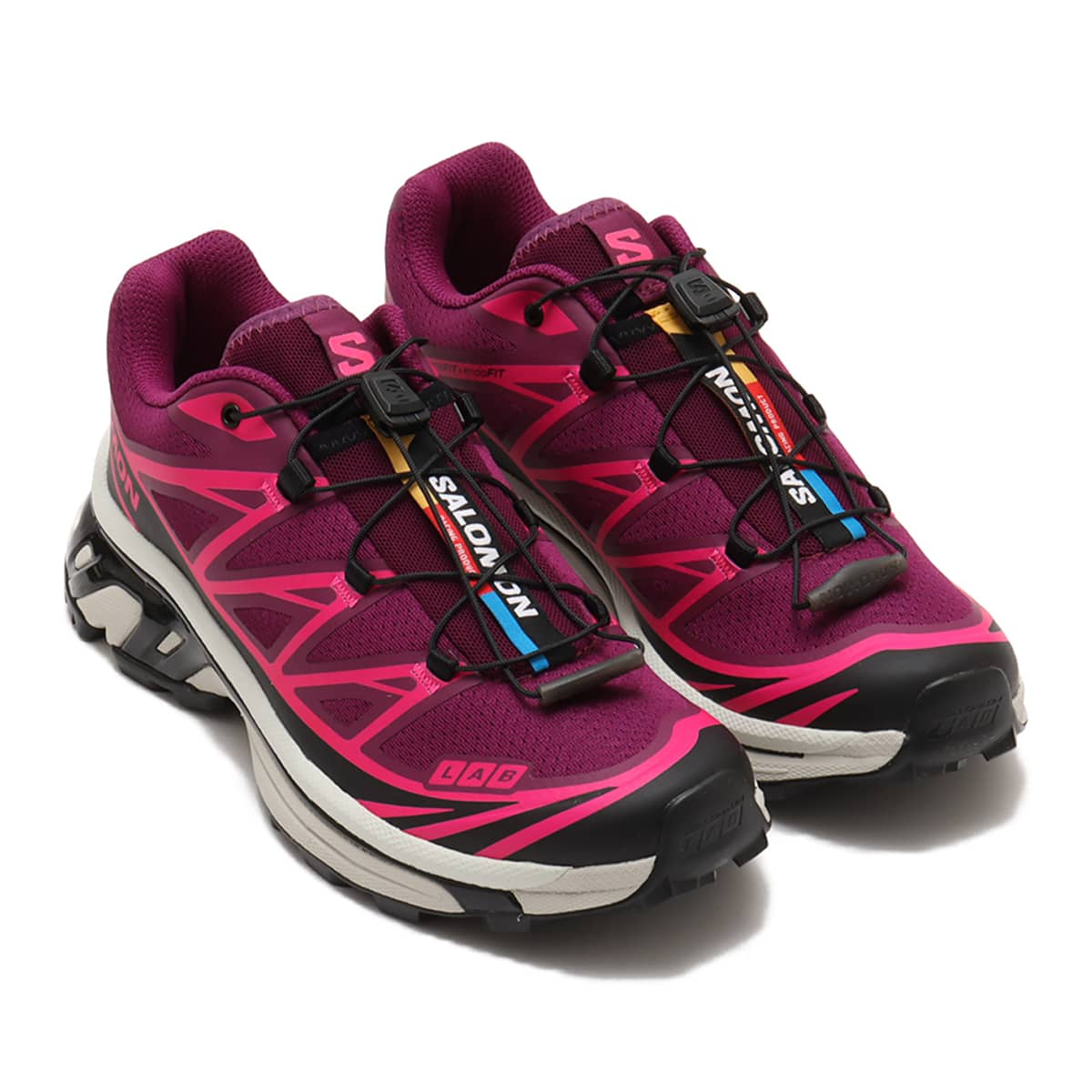 SALOMON XT-6 Plum Caspia / Dawn Blue / Black