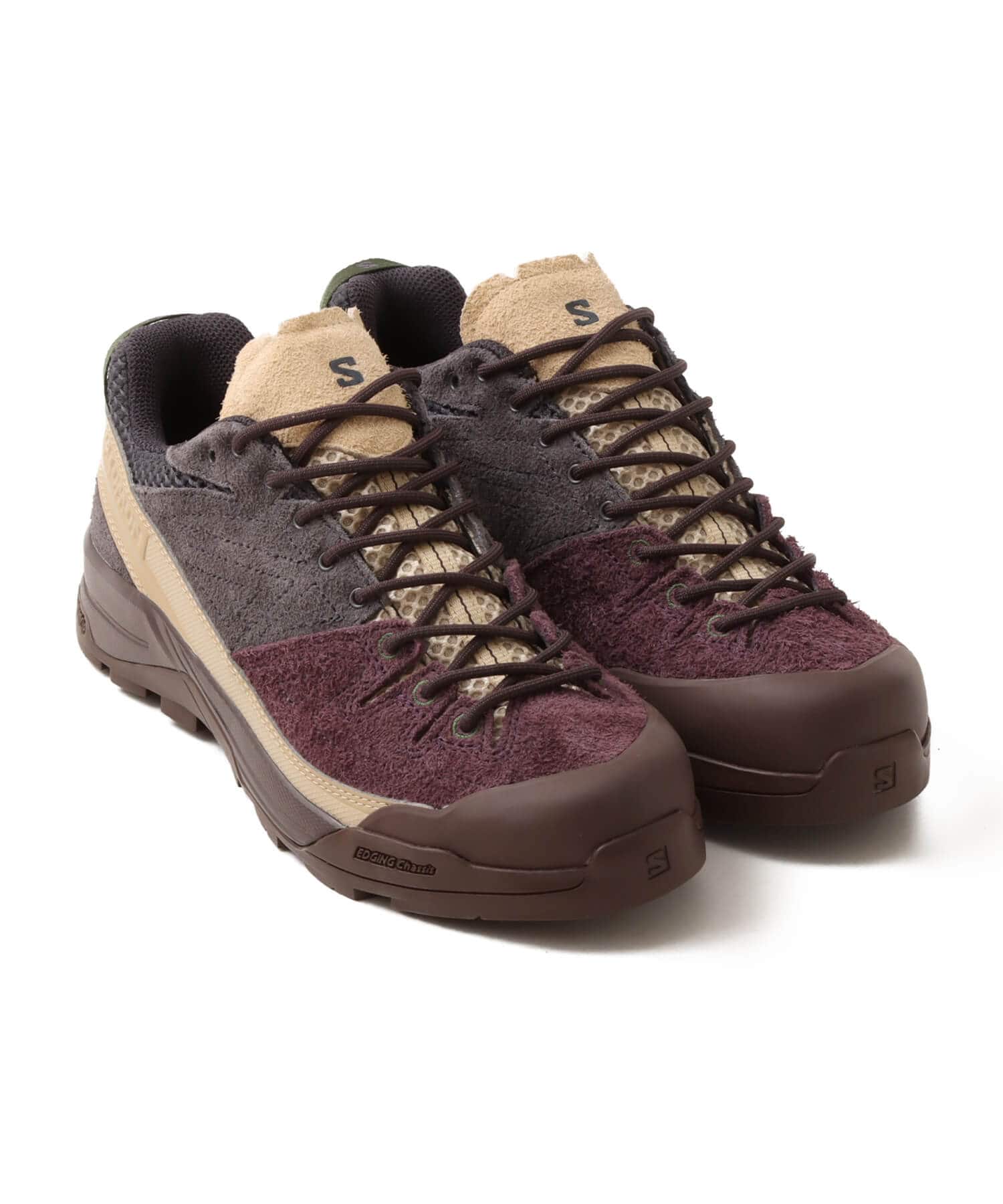 SALOMON X-ALP SUEDE Plum Perfect/Nine Iron/Safariのメイン画像
