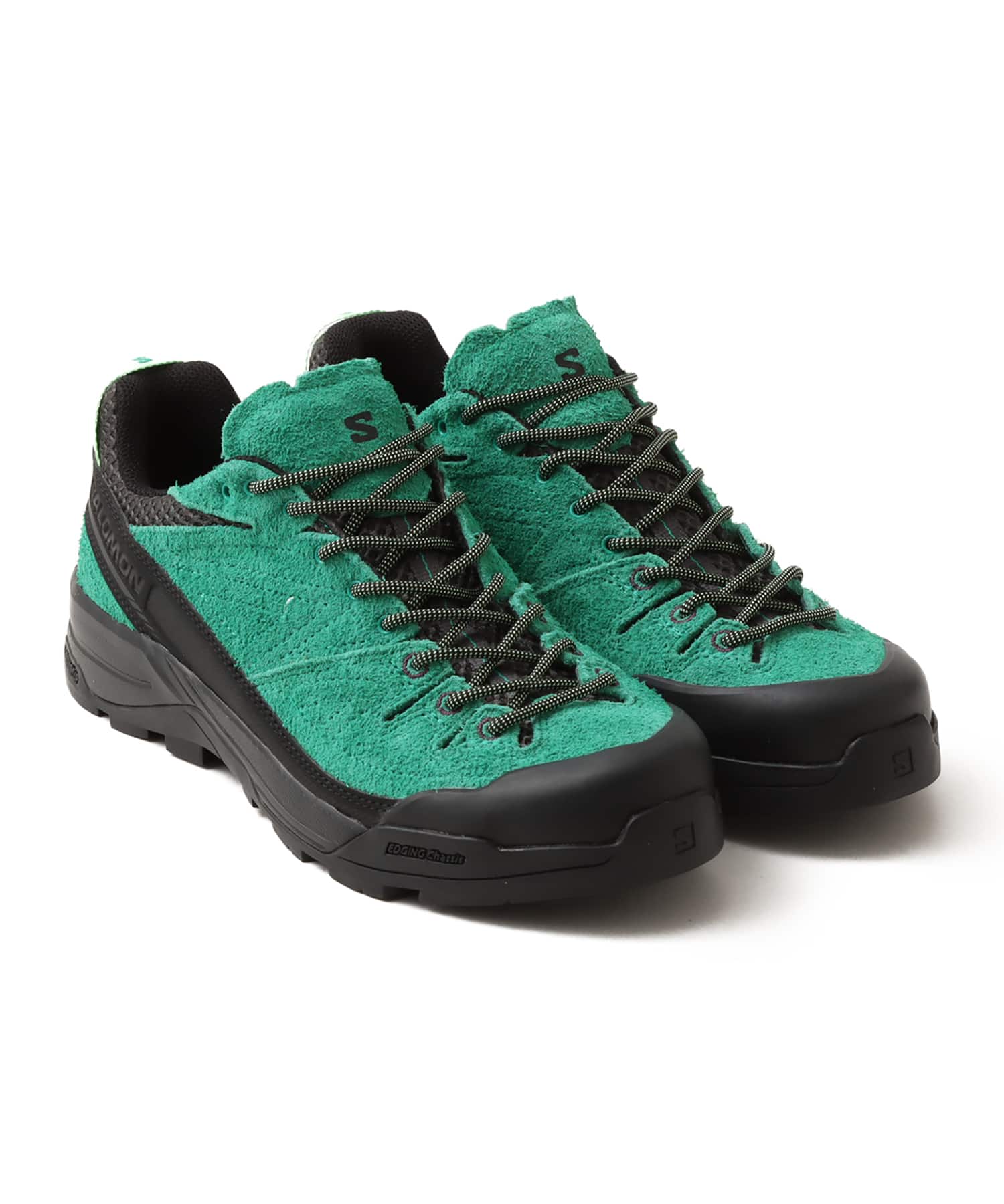 SALOMON X-ALP SUEDE Black/Parakeet/Patina Greenのメイン画像