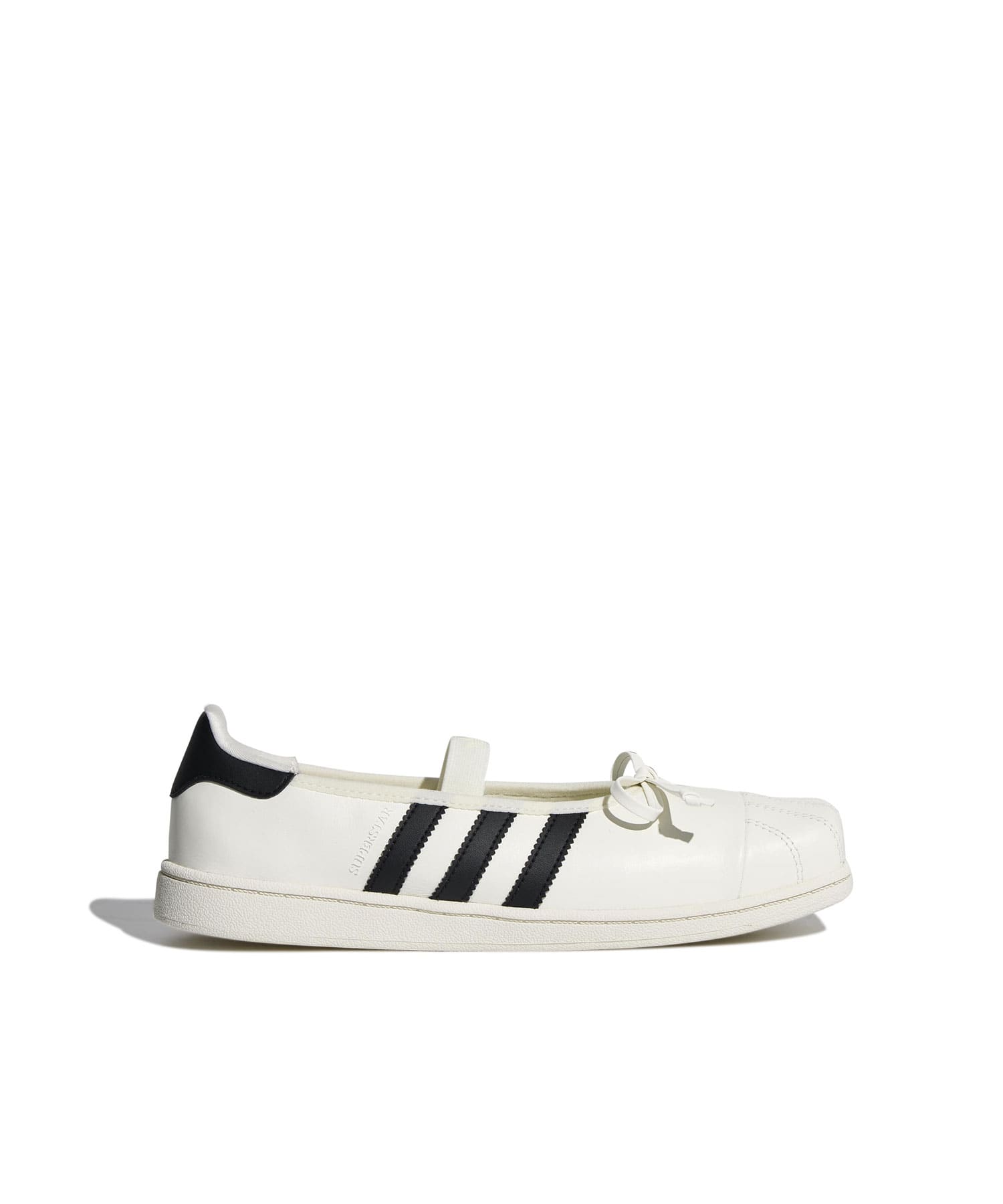 adidas JENNIE SUPERSTAR SQ BALLET OWHITE/CBLACK/CWHITEのメイン画像