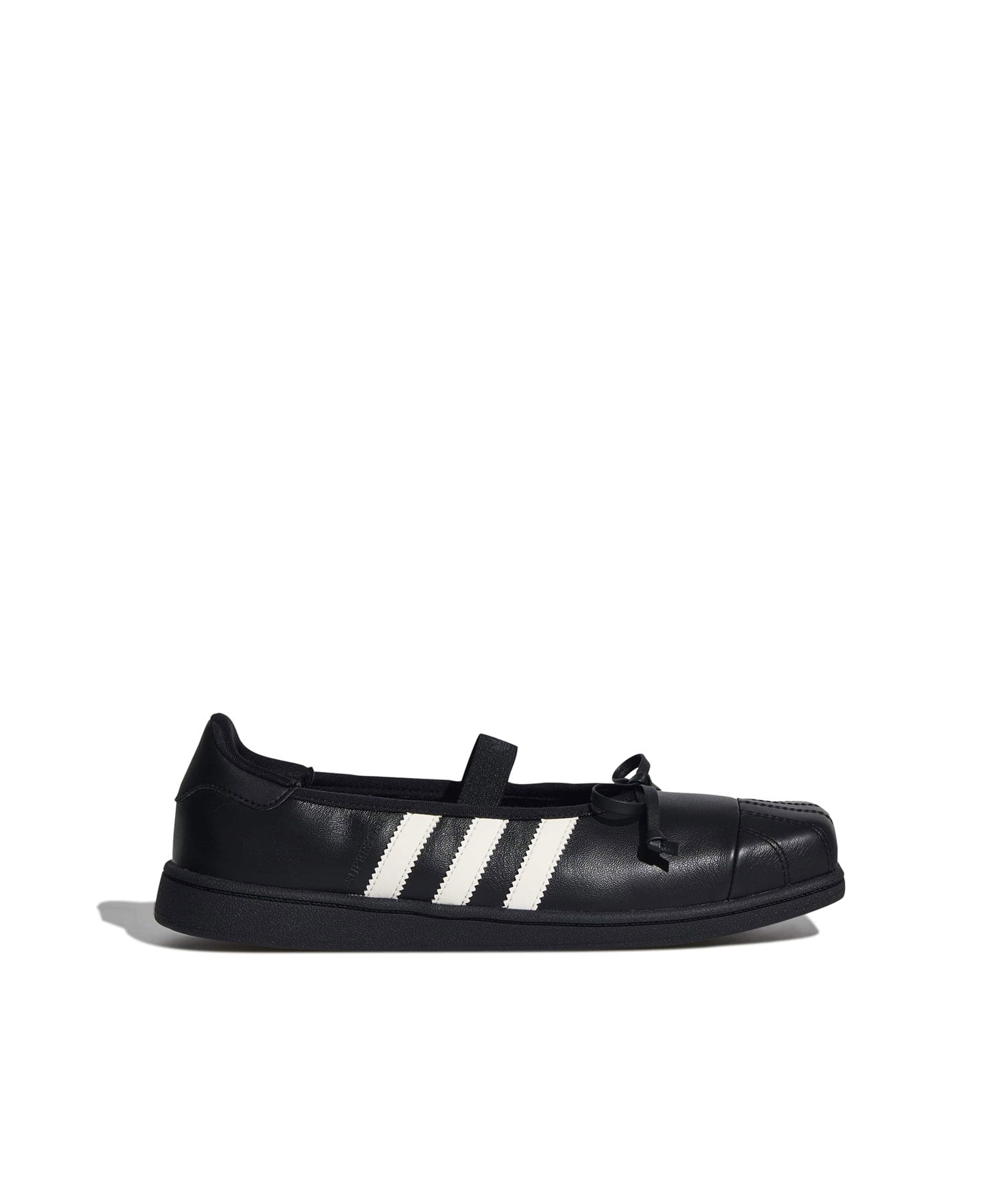 adidas JENNIE SUPERSTAR SQ BALLET CBLACK/CBLACK/OWHITEのメイン画像