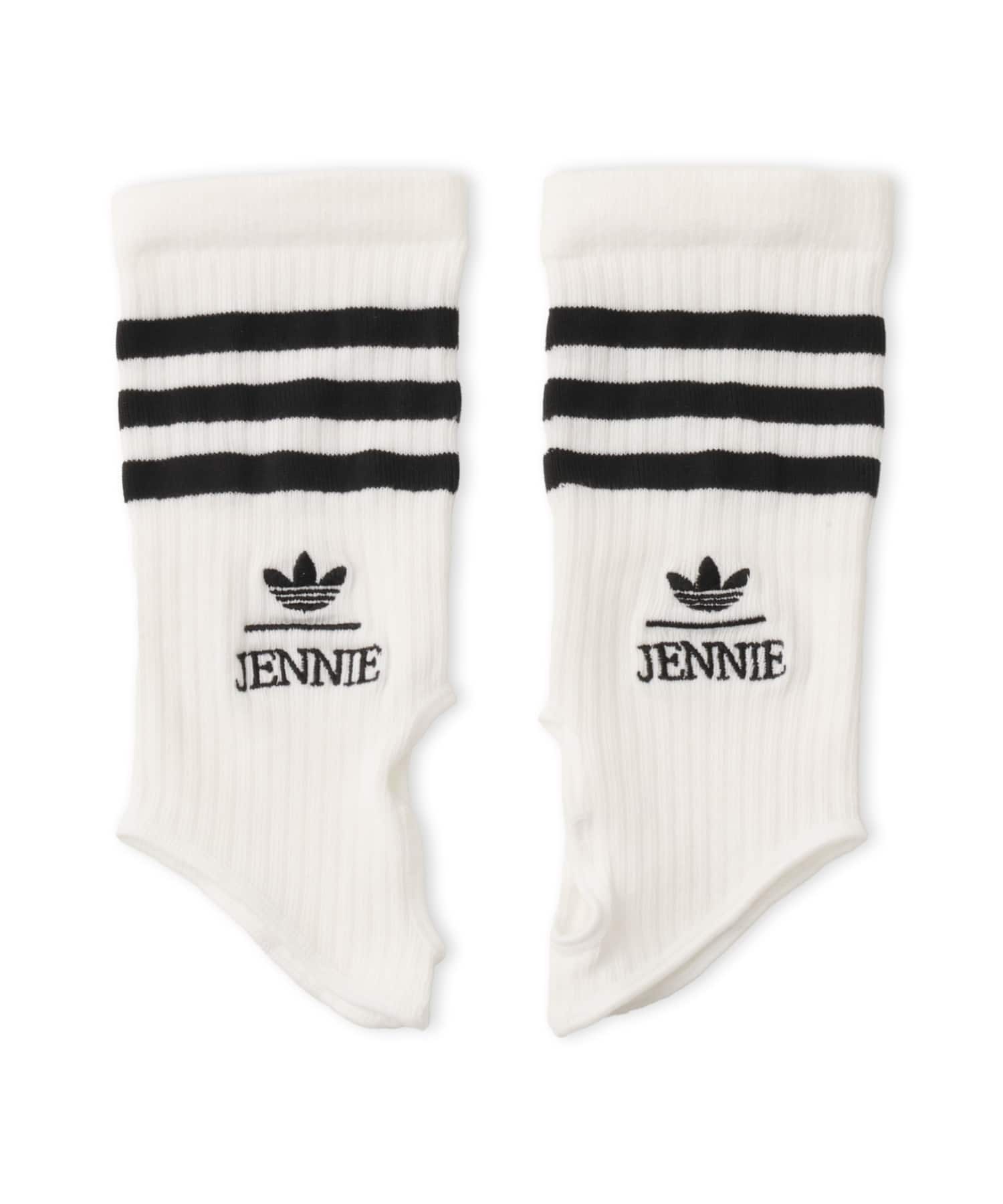 adidas JENNIE CUT-OUT SOCK 1PP ホワイトのメイン画像