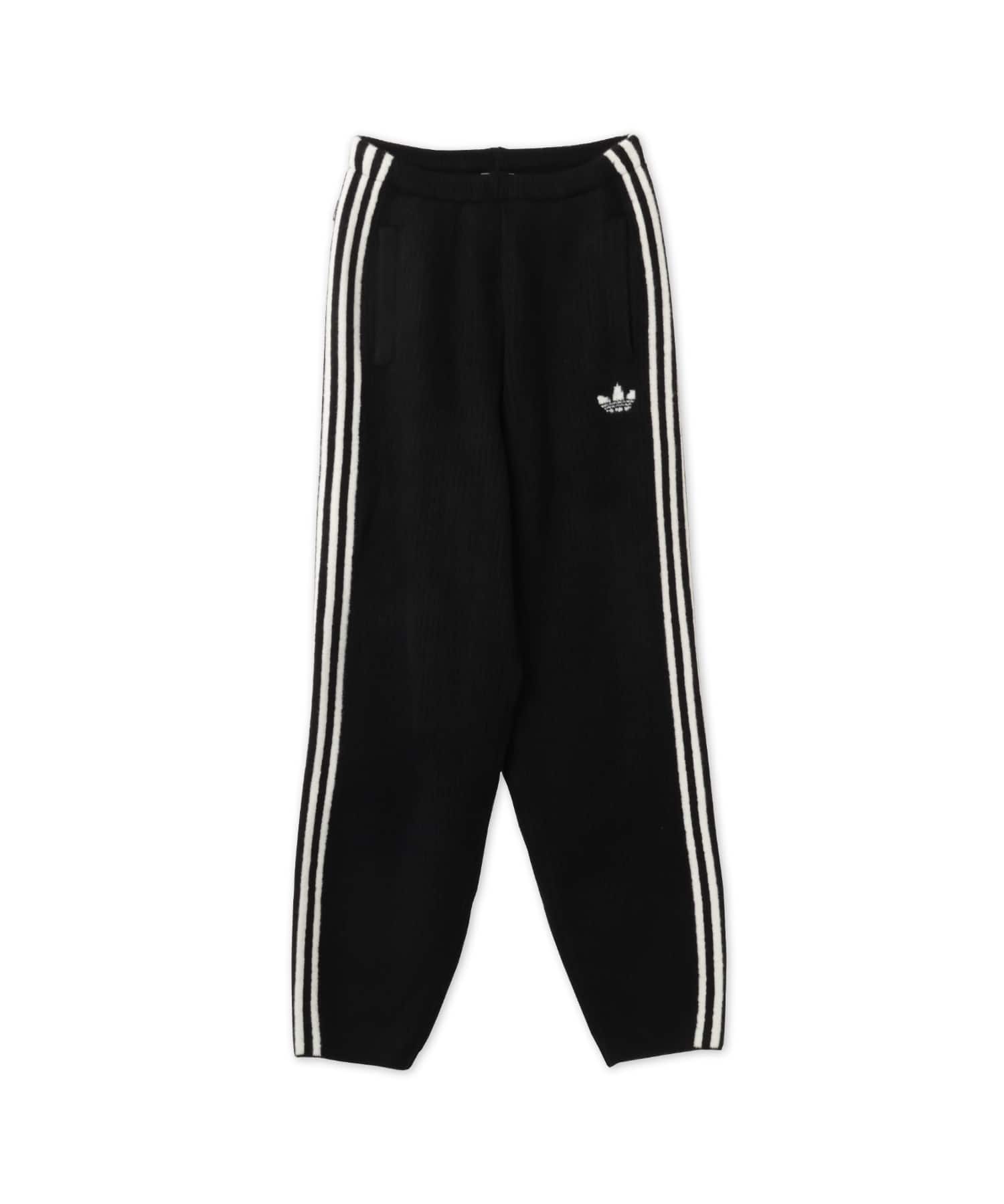 adidas JENNIE KNITTED LOOSE JOGGERS ブラックのメイン画像