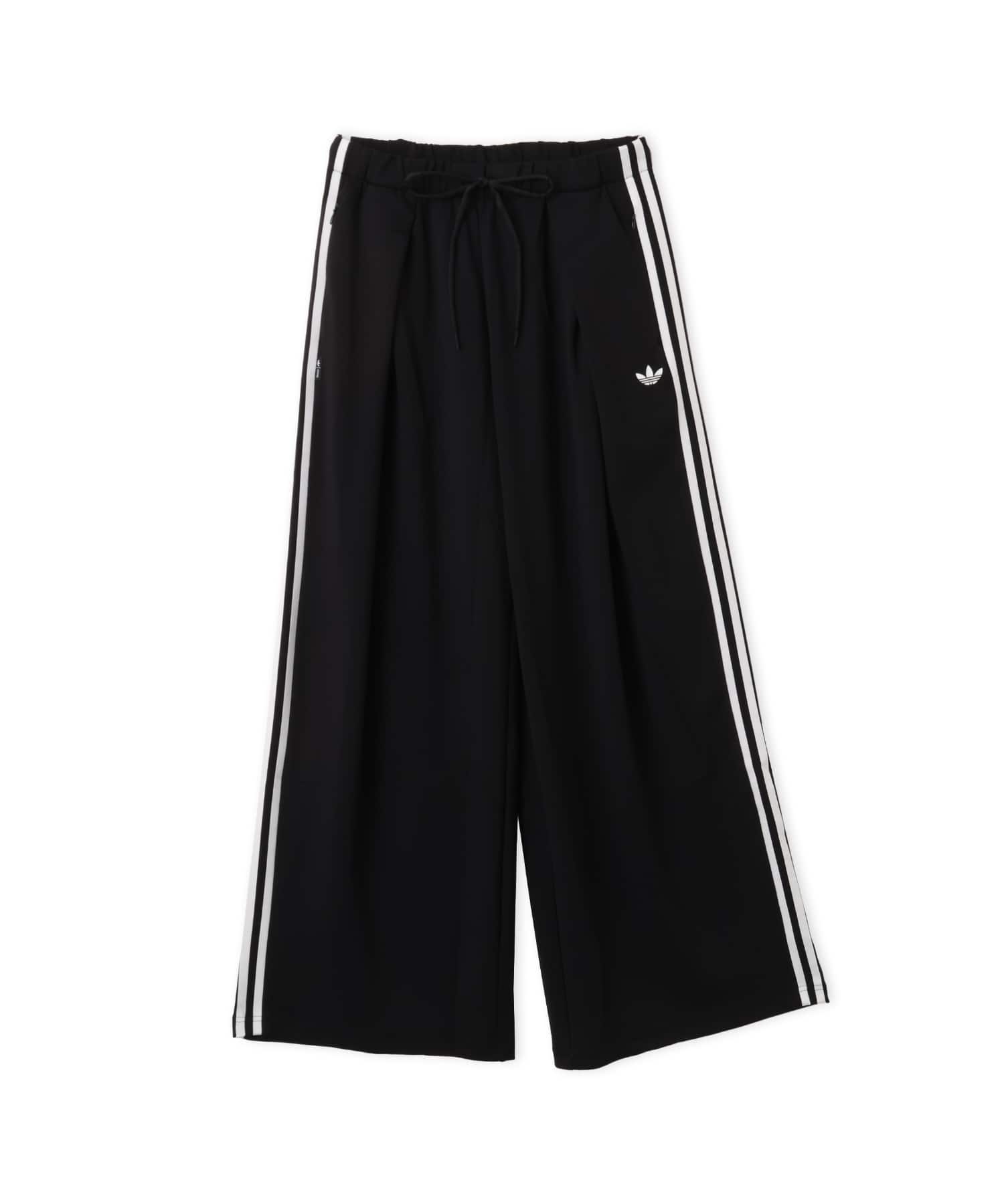 adidas JENNIE PLEATED TRACK TRACKSUIT BOTTOMS ブラックのメイン画像